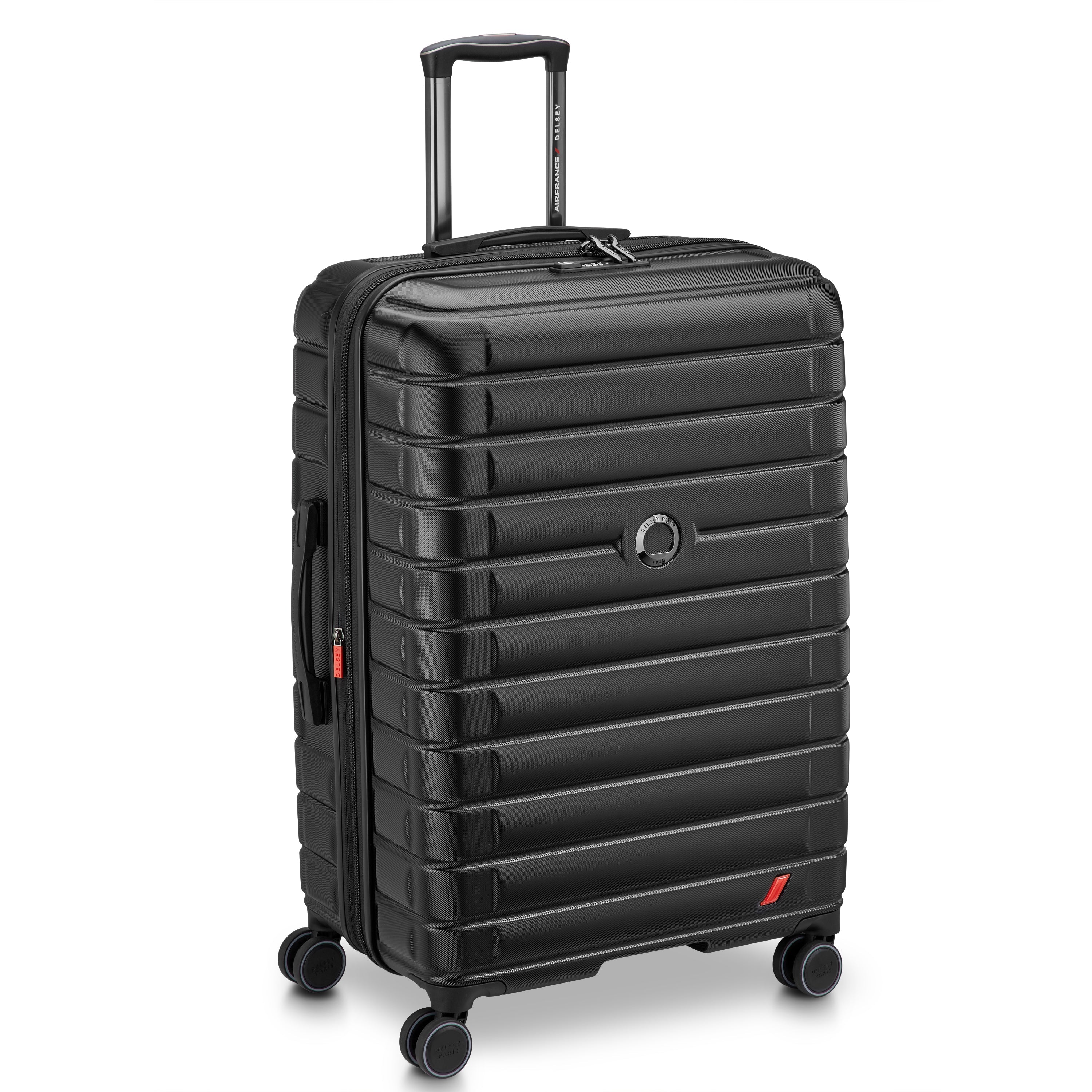 delsey-elegance-75-5-cm-reisekoffer-schwarz-erweiterbar-hartschale image 2