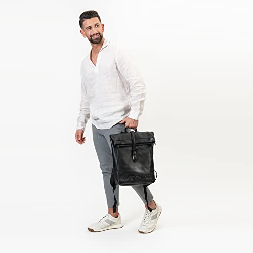 farmhood-memphis-leder-rucksack-41cm-daypack-laptopfach image 8