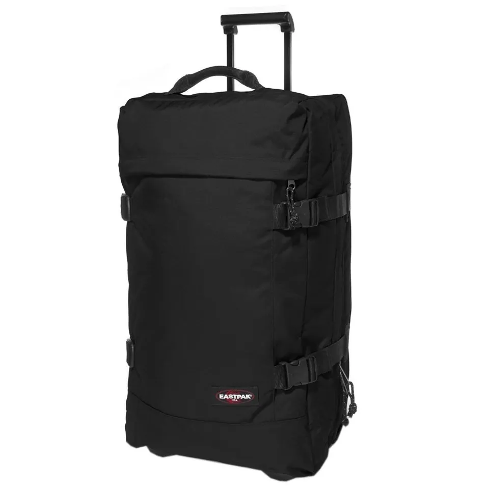 eastpak-tranverz-m-koffer-66-cm-78-l-schwarz-mit-rollen image 1