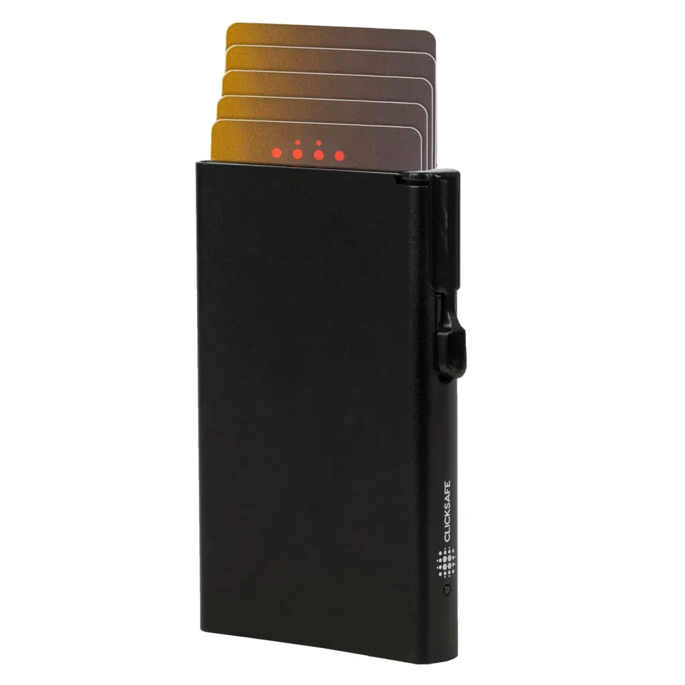 alumaxx-clicksafe-tresor-aluminium-schwarz-f-r-8-karten-rfid image 1
