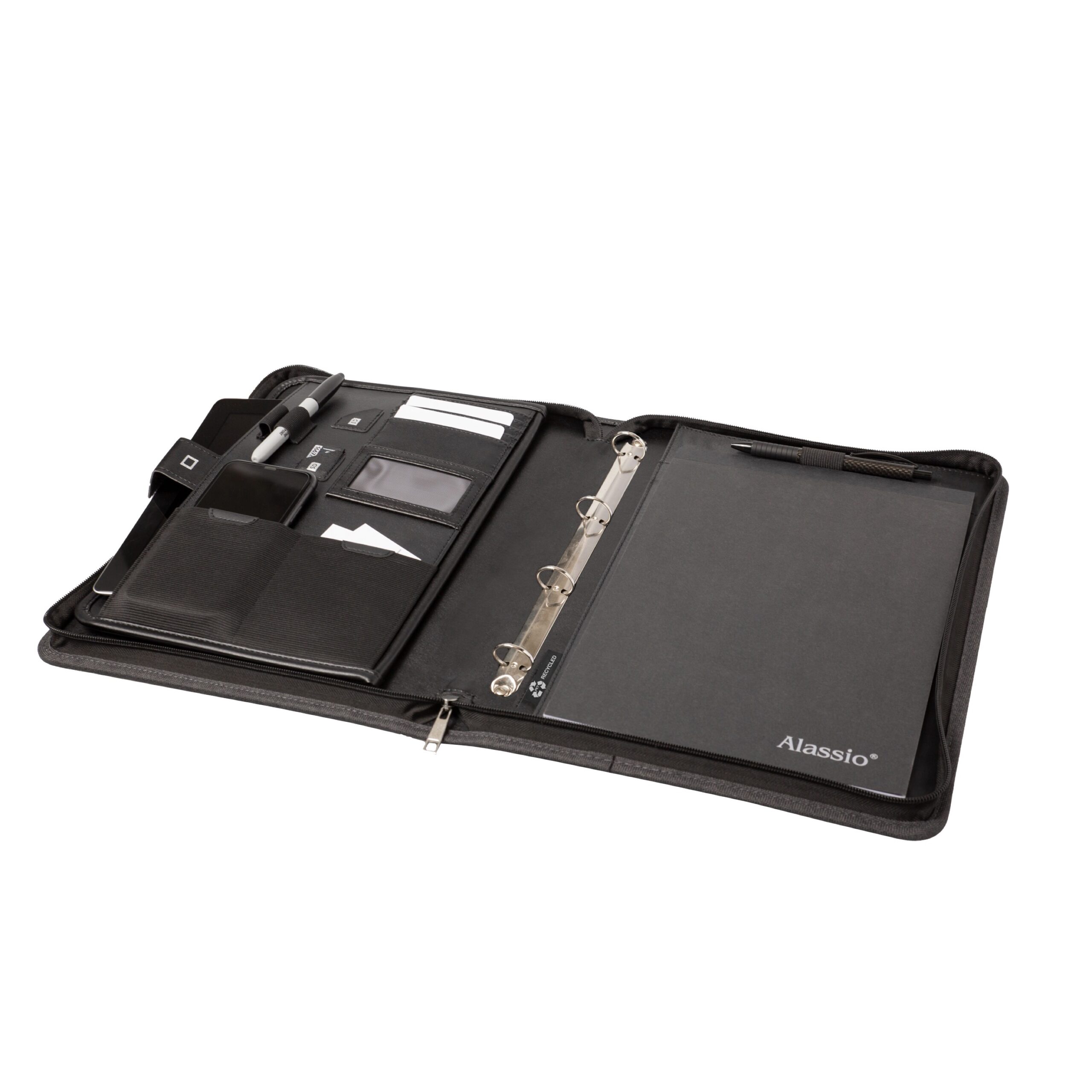 alumaxx-guam-orgamappe-rpet-a4-anthrazit-tabletfach image 1