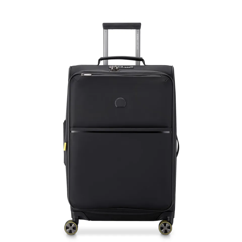 delsey-paris-turenne-soft-koffer-68-cm-schwarz-erweiterbar image 1