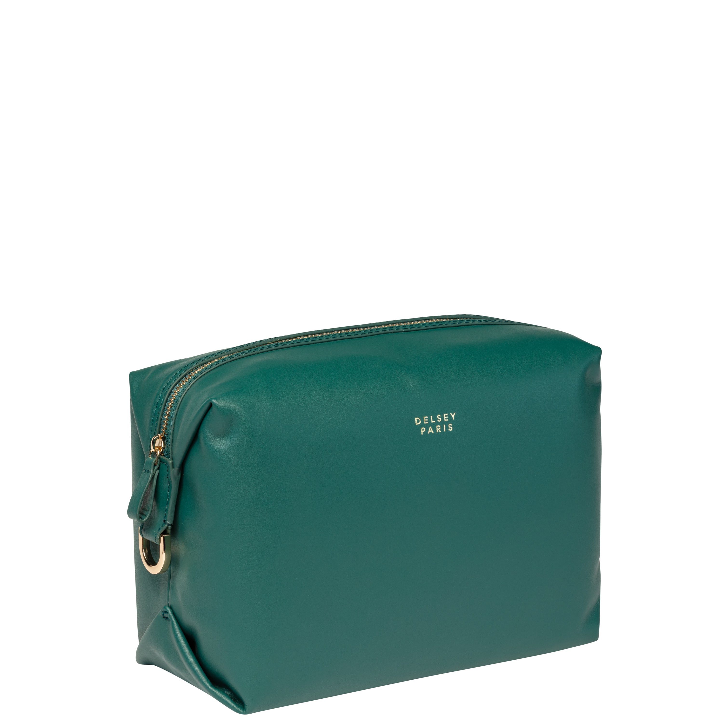 delsey-le-cuir-lisse-kulturtasche-green-leder image 6