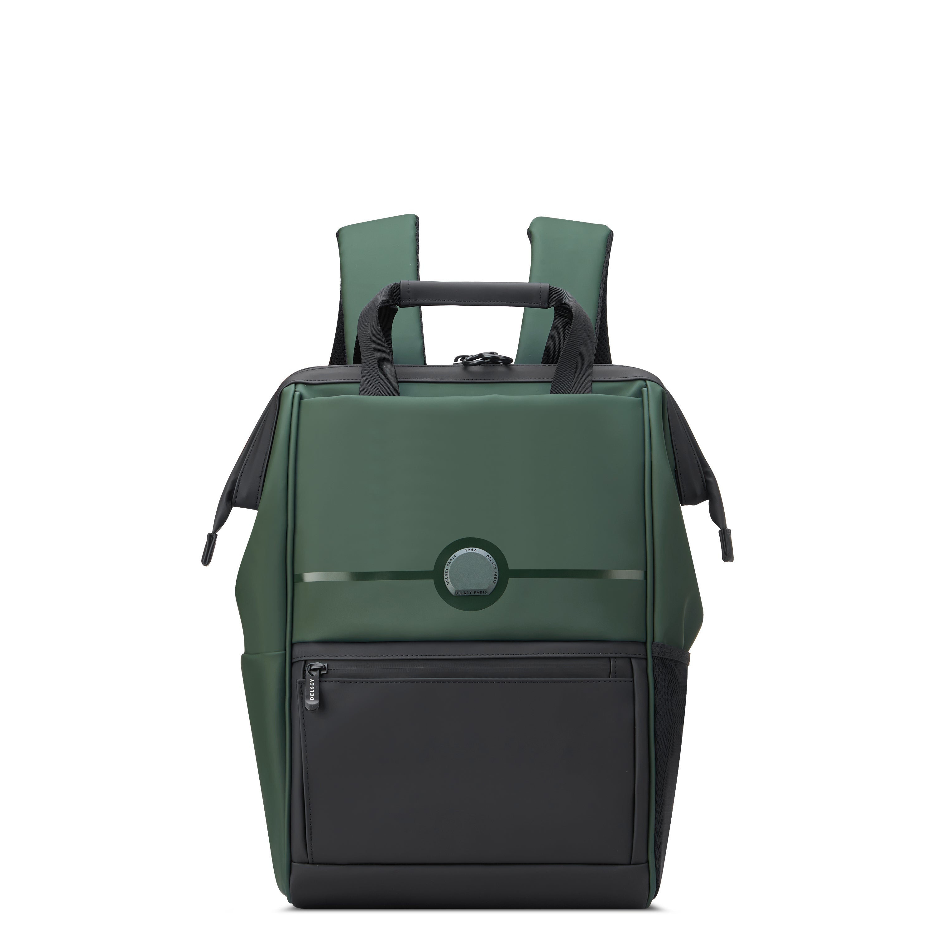 delsey-turenne-soft-rucksack-23l-gr-n-urban-laptop image 1
