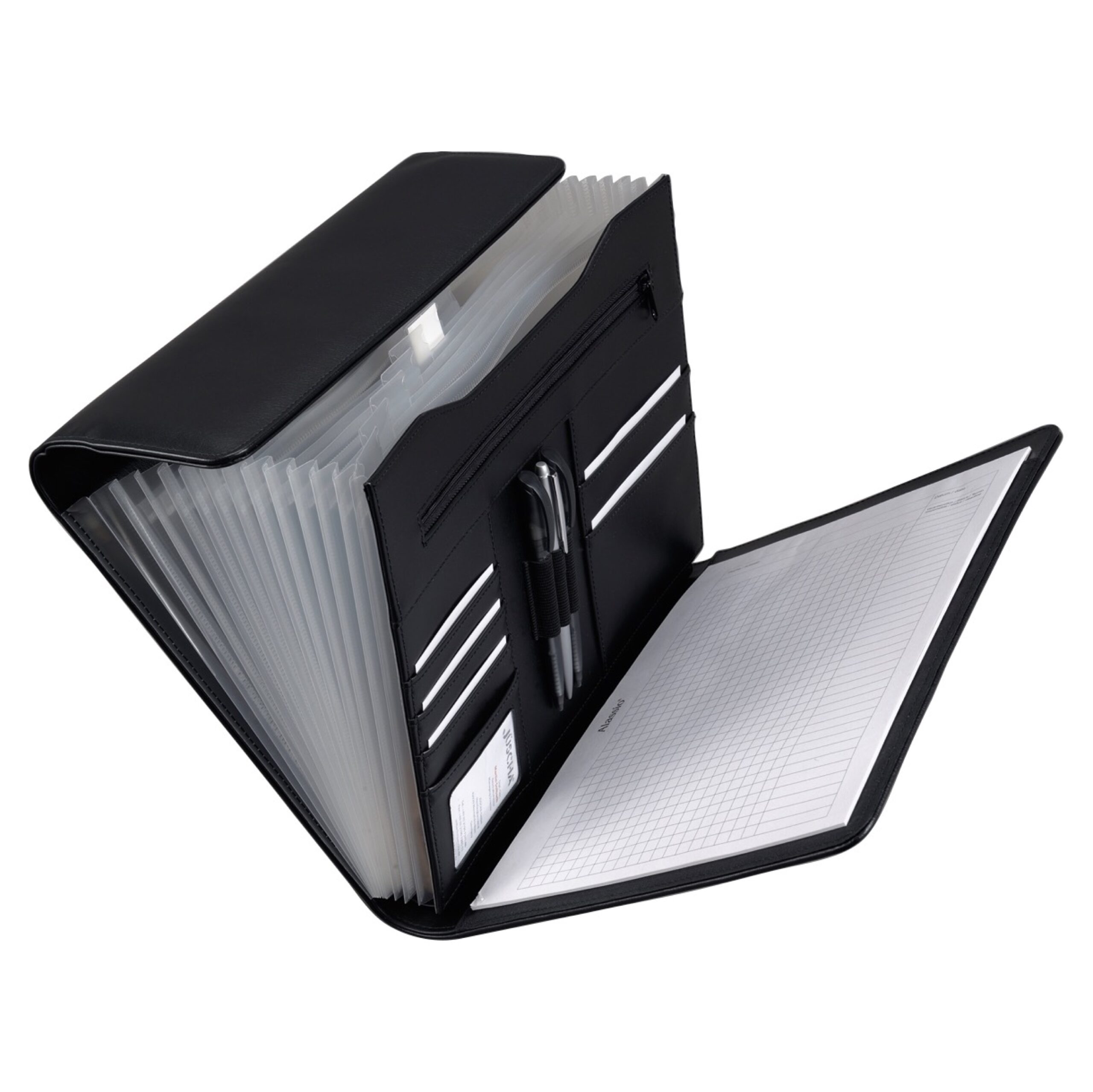 alumaxx-vado-f-chermappe-a4-schwarz-12-f-cher image 1