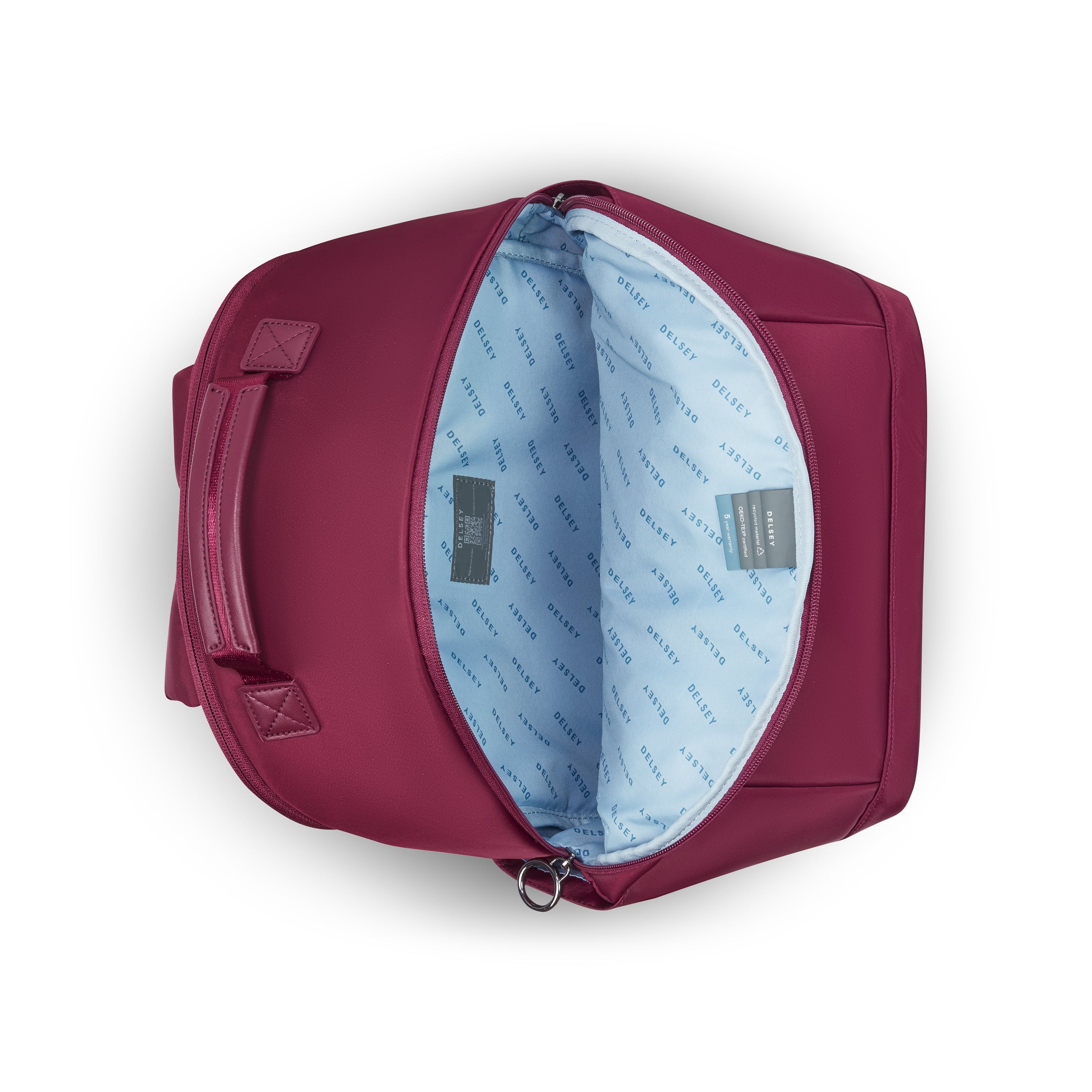 delsey-elegance-victoire-rucksack-22-l-burgunderrot-laptop image 3