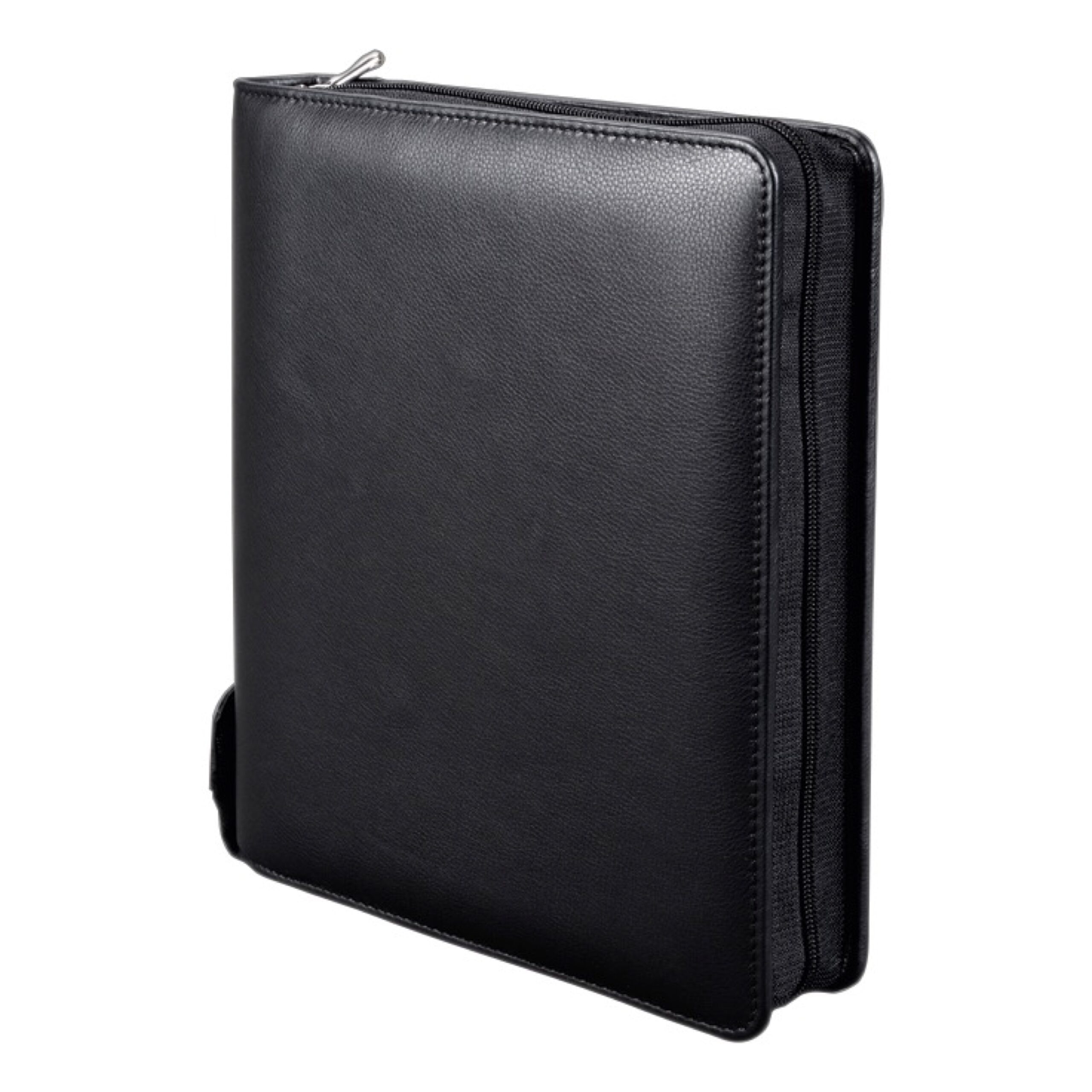 alumaxx-systemplaner-a5-leder-schwarz-mit-reissverschluss image 6