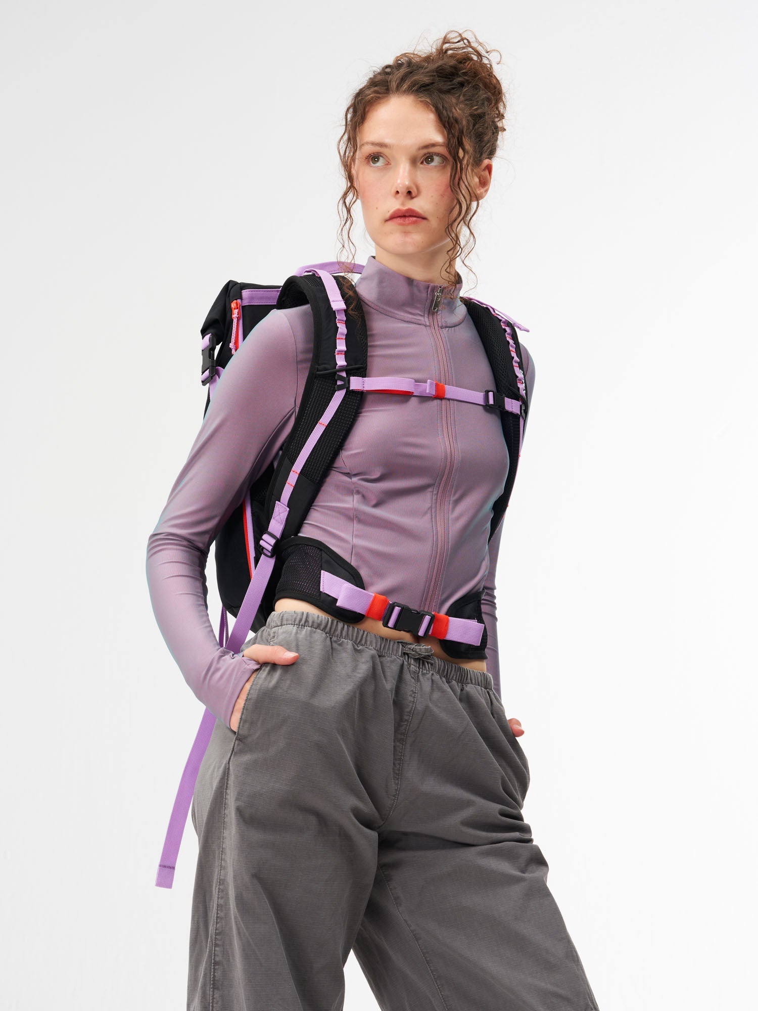 aevor-active-pack-rucksack-dual-dip-violet-rush-laptop image 5