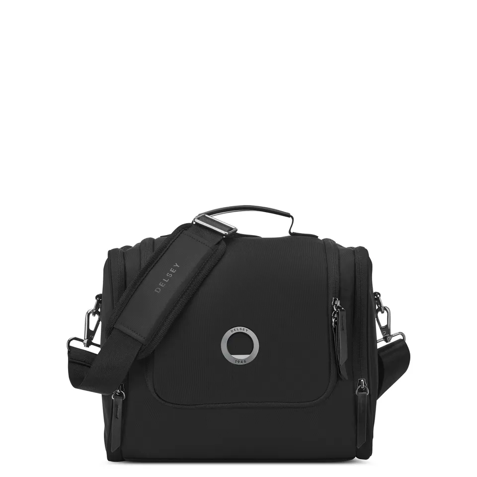 delsey-elegance-victoire-beautycase-schwarz-kosmetiktasche image 1