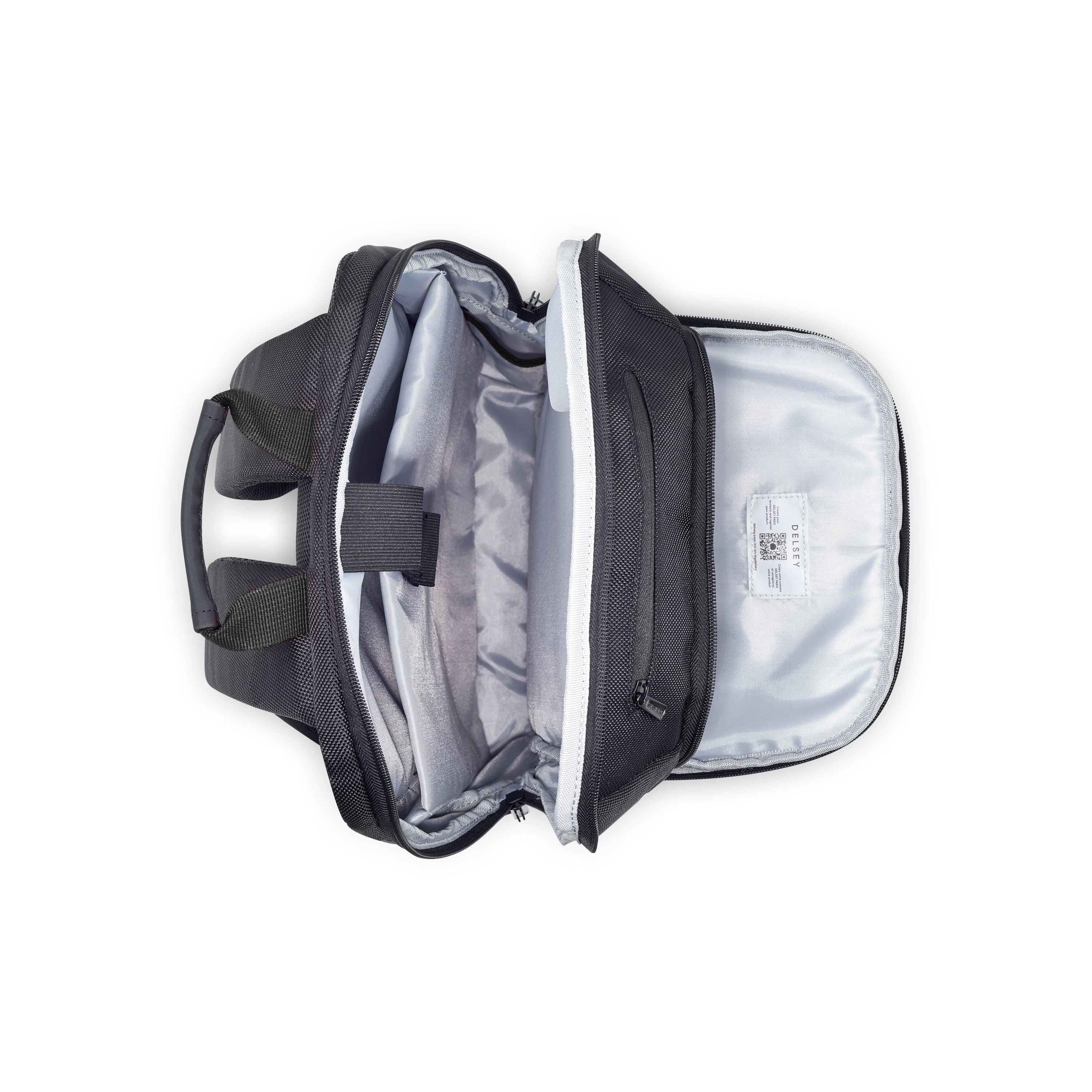 delsey-parvis-plus-rucksack-22l-schwarz-2-f-cher-laptop image 5