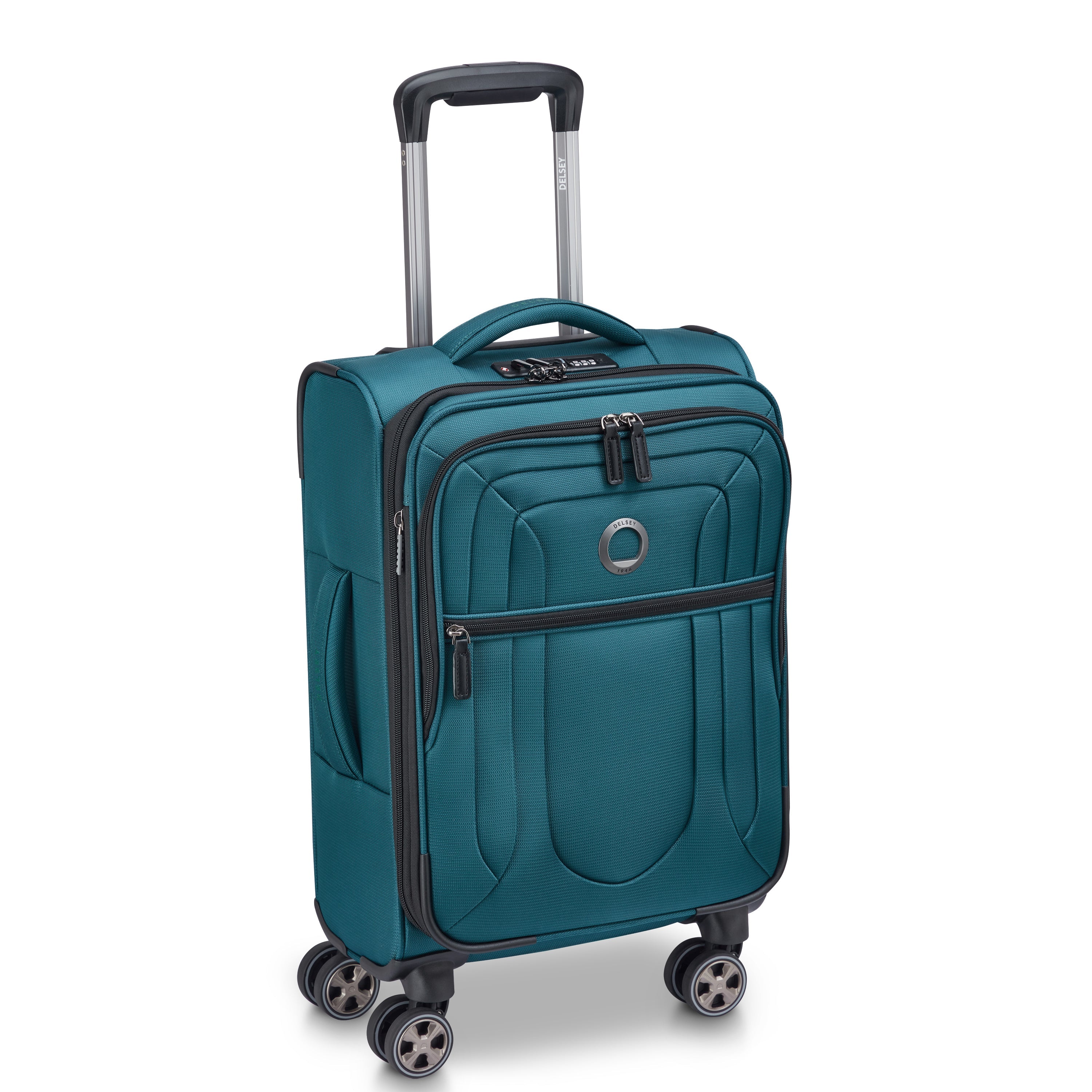 delsey-paris-shadow-dlx-koffer-55-cm-teal-erweiterbar image 2