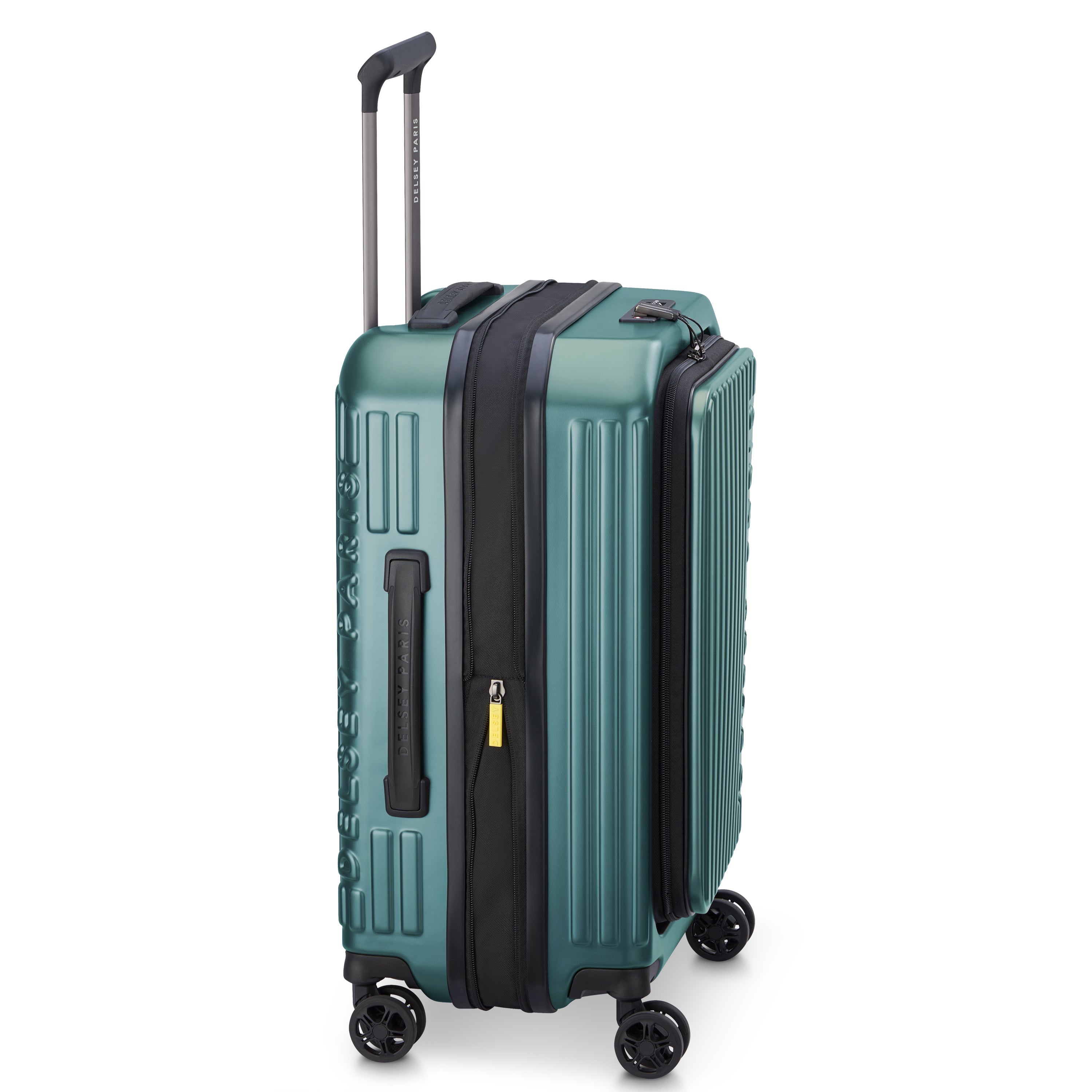 delsey-securitime-zip-kabinenkoffer-55-cm-deep-green image 4