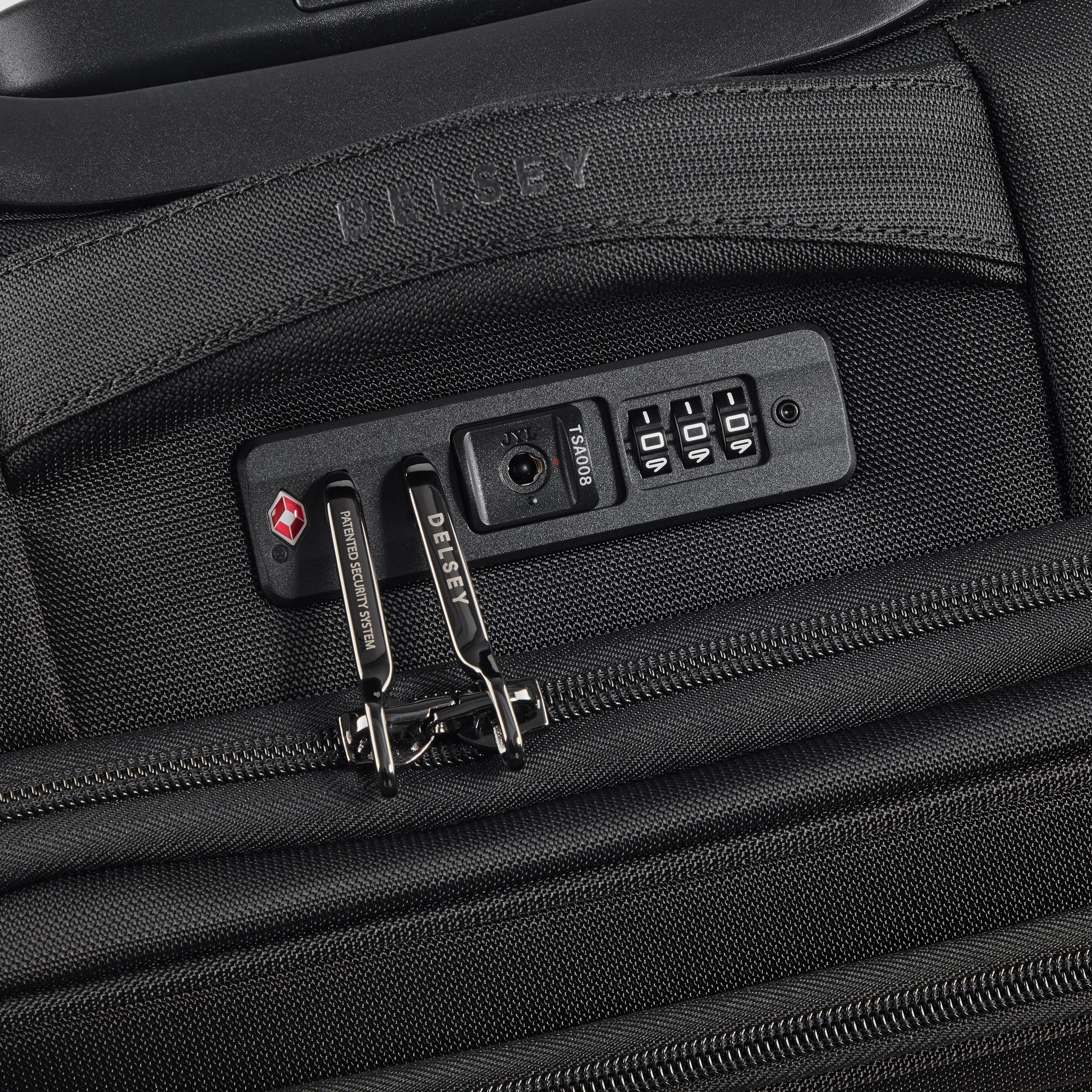 delsey-paris-shadow-dlx-kabinenkoffer-55-cm-schwarz-erweiterbar image 5