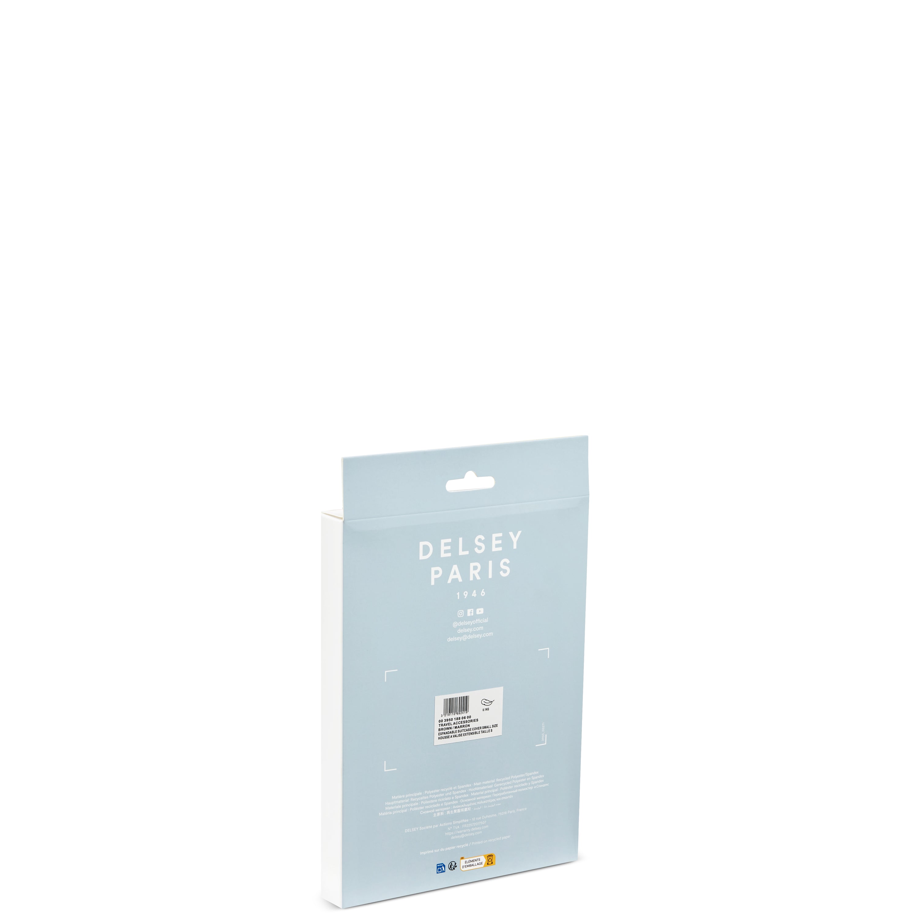 delsey-paris-le-cuir-lisse-kofferh-lle-braun-schutz image 3