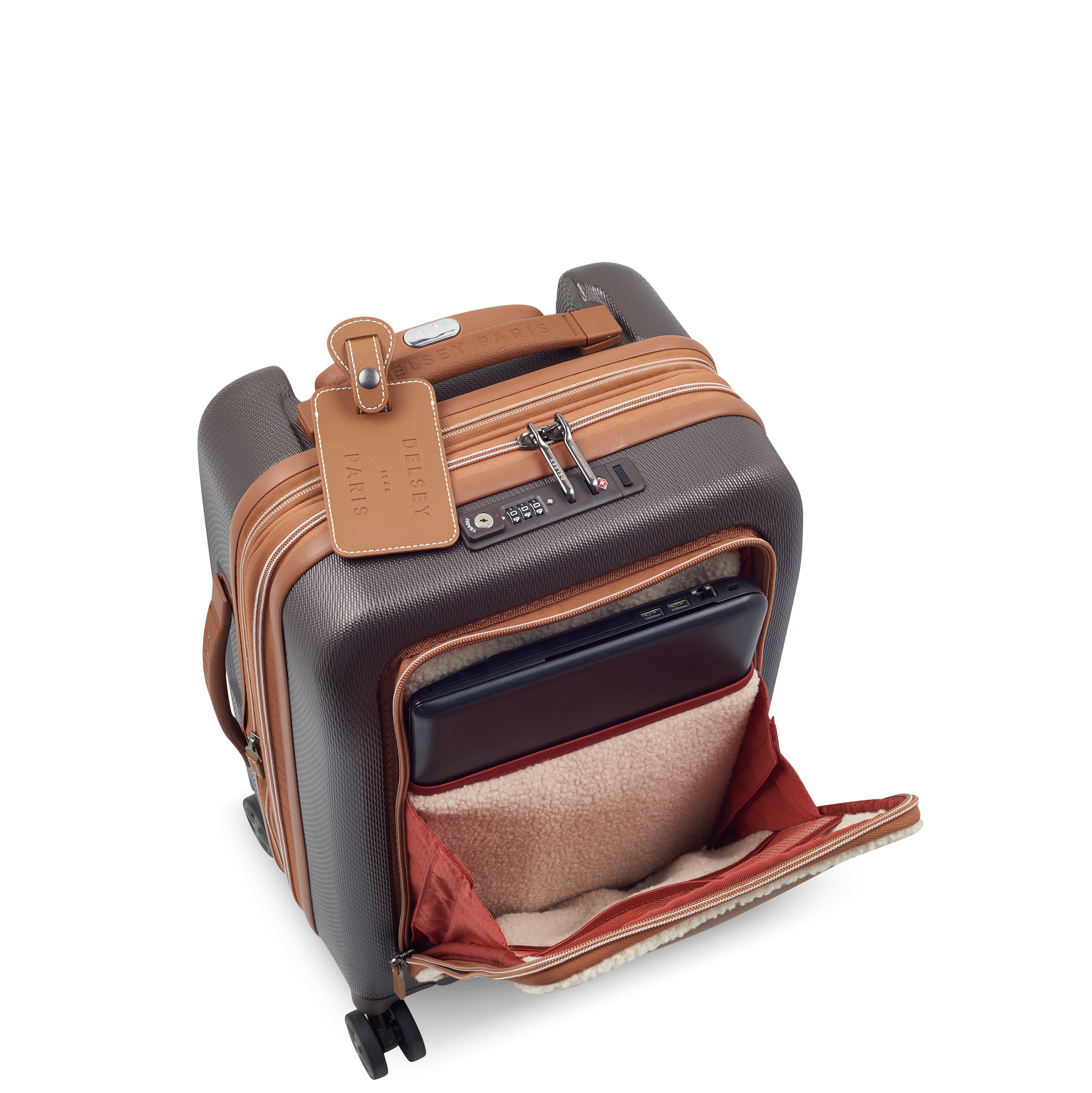 delsey-chatelet-air-2-0-kabinenkoffer-55-cm-braun image 7