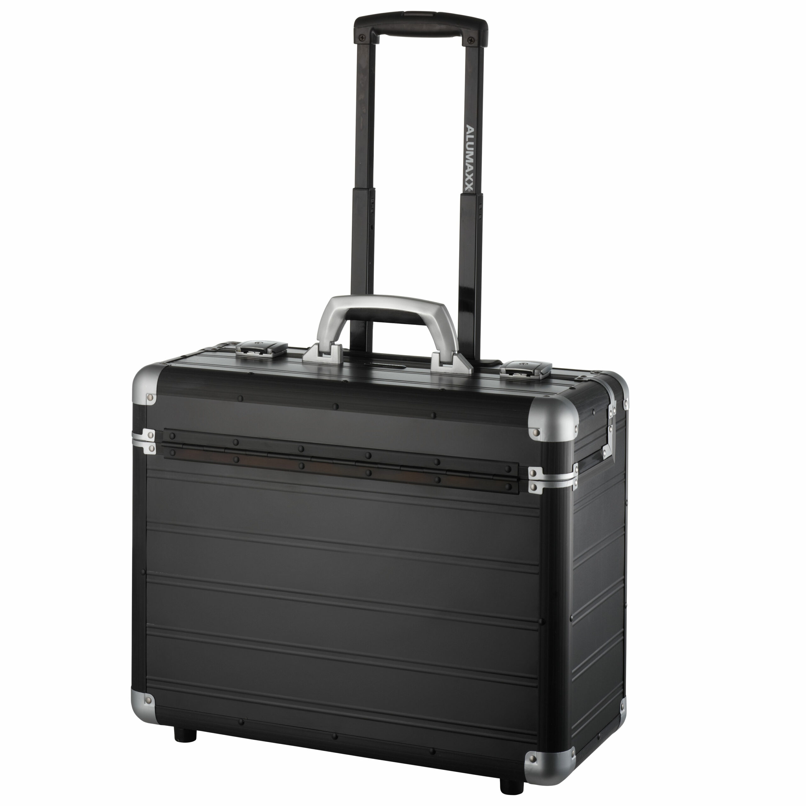 alumaxx-discovery-45166-pilotenkoffer-aluminium-schwarz-matt image 1