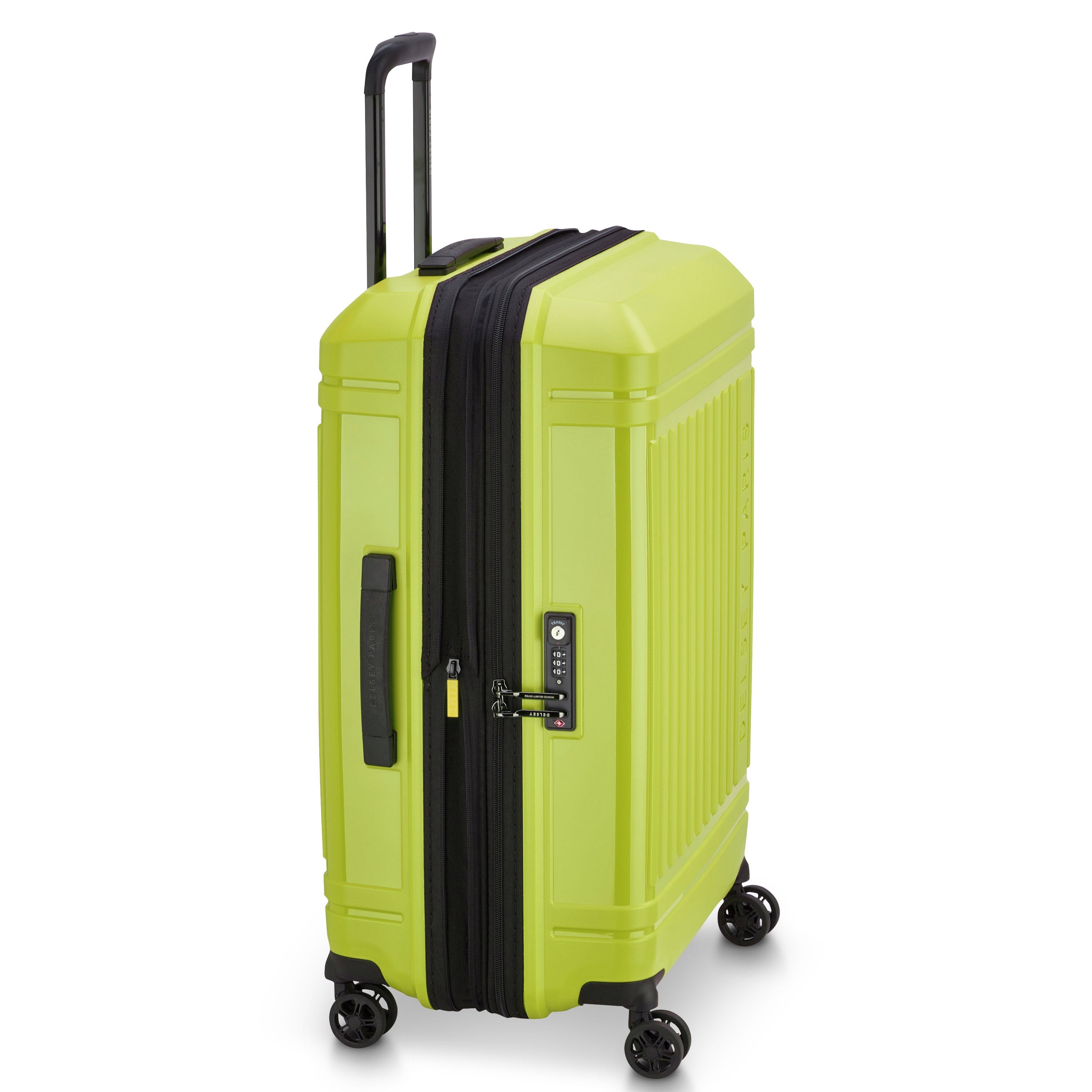 delsey-belmont-plus-lutece-se-koffer-68-cm-lime-erweiterbar image 7