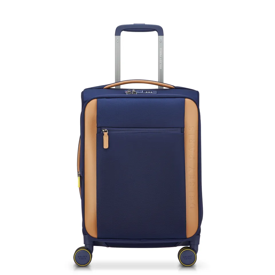 delsey-montmartre-3-kabinenkoffer-55-cm-navy-erweiterbar image 1