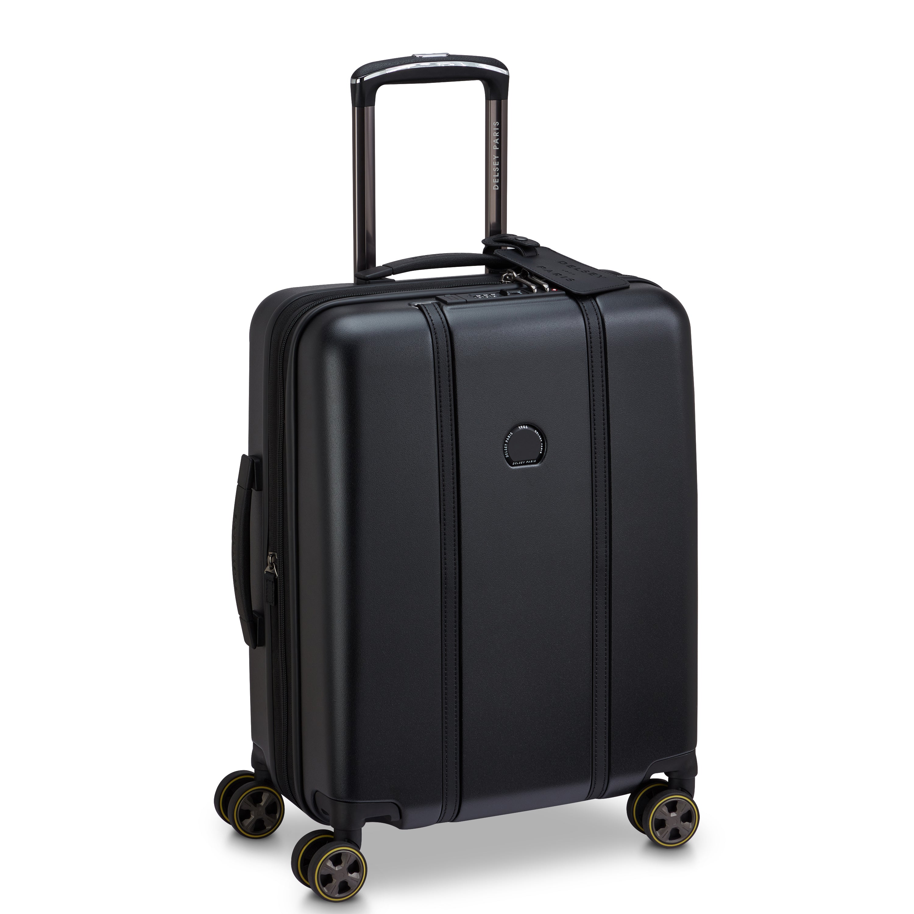 delsey-cadence-kabinenkoffer-55-cm-deep-black-erweiterbar image 2