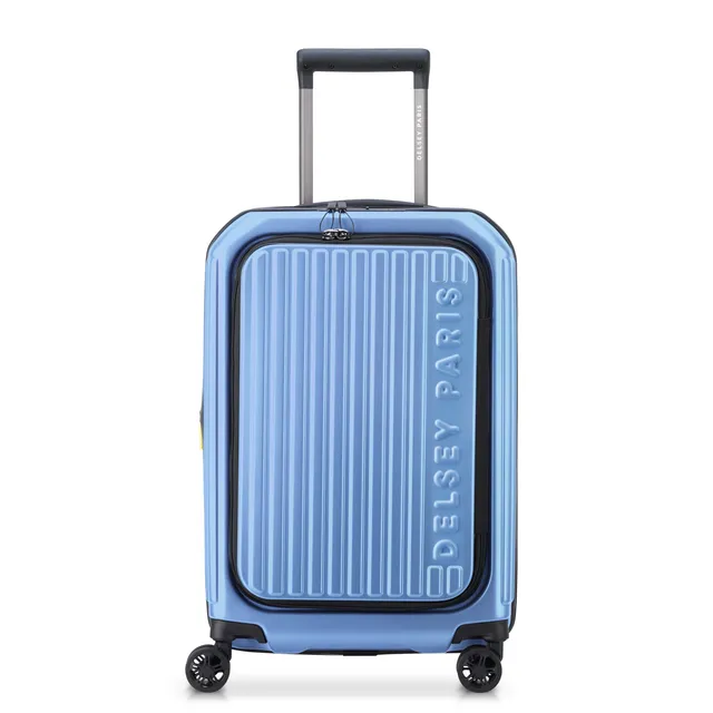 delsey-securitime-zip-kabinenkoffer-55-cm-lavendelblau image 1