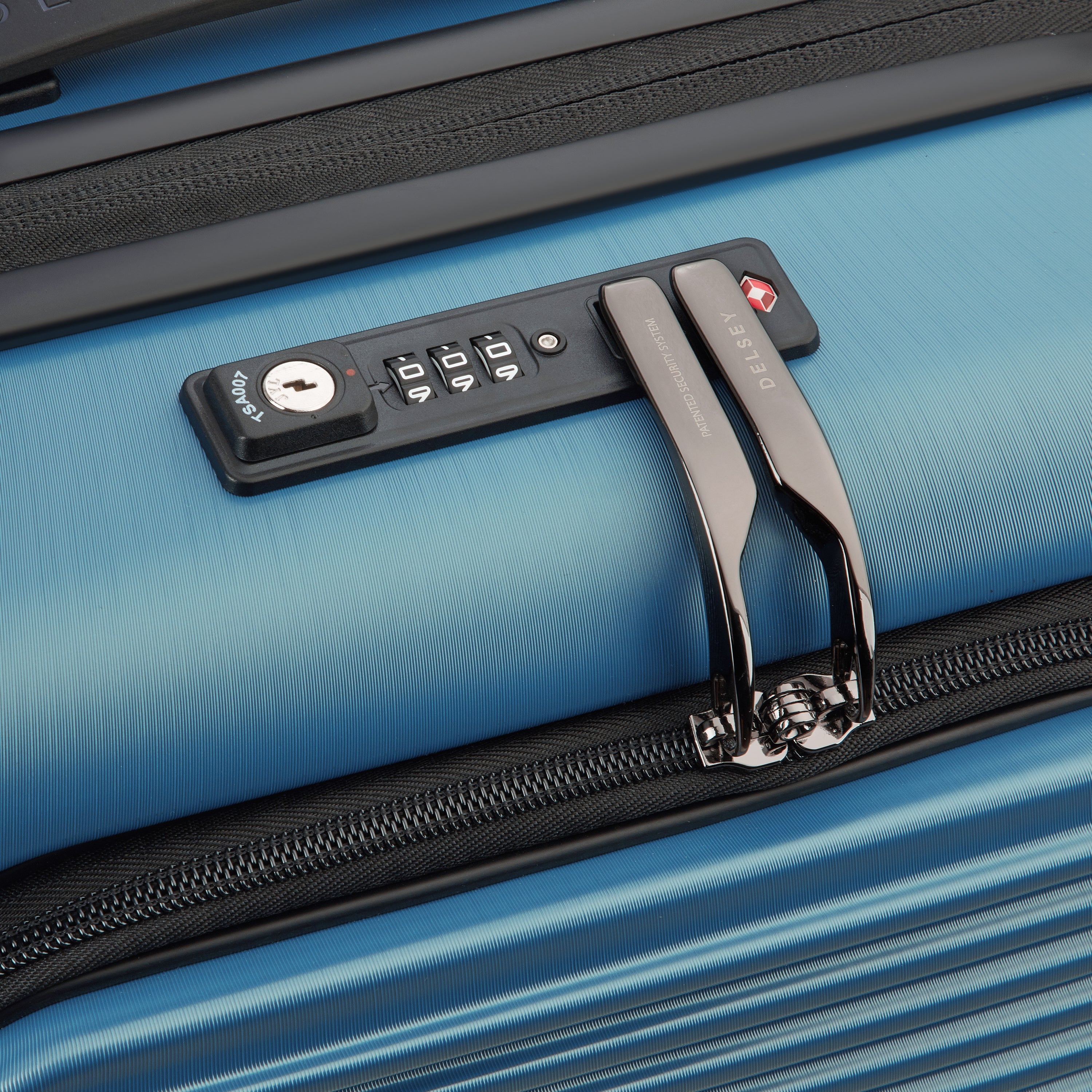 delsey-paris-freestyle-kabinenkoffer-55-cm-blau-erweiterbar image 5