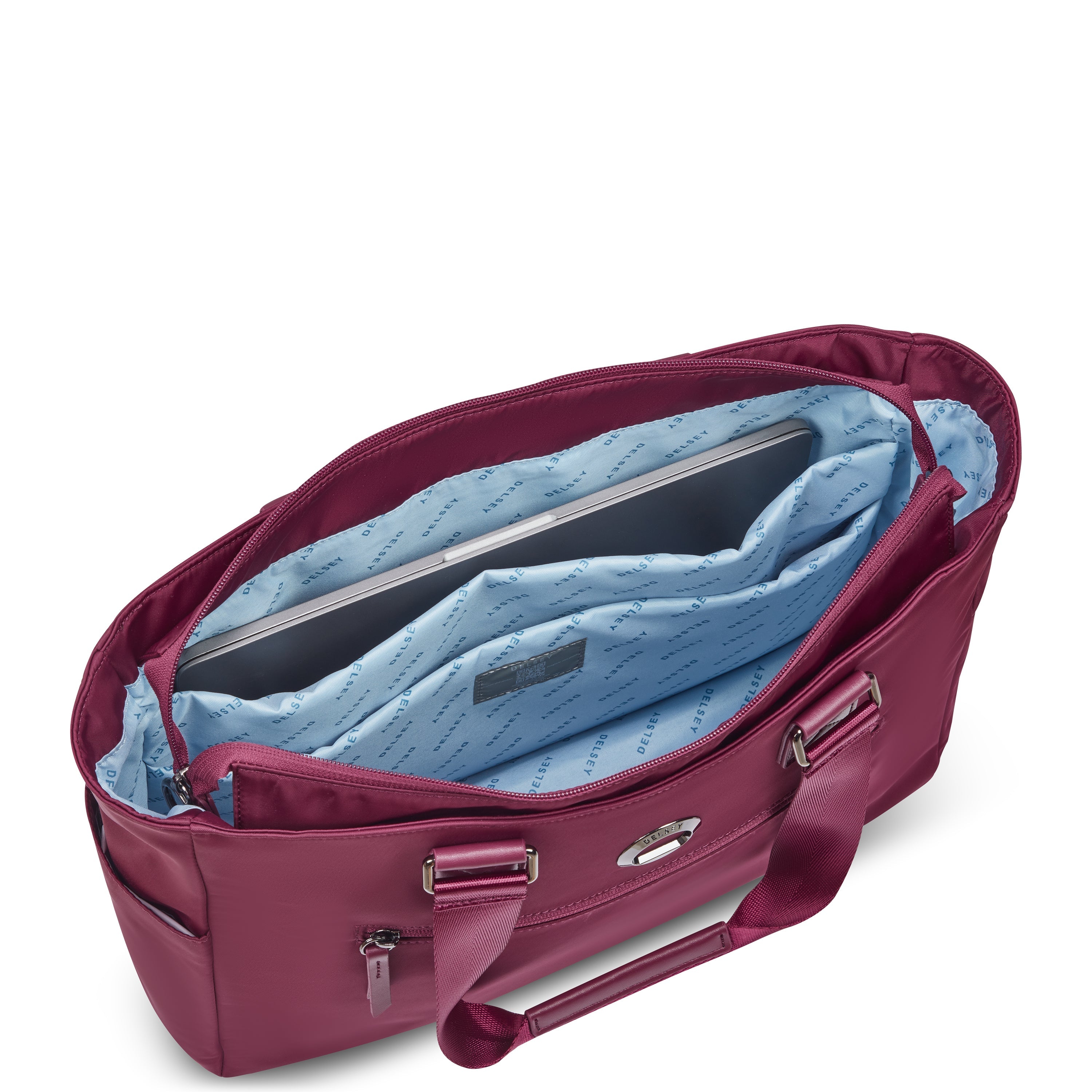 delsey-paris-victoire-tote-bag-45-5-cm-burgundy-laptoptasche image 5