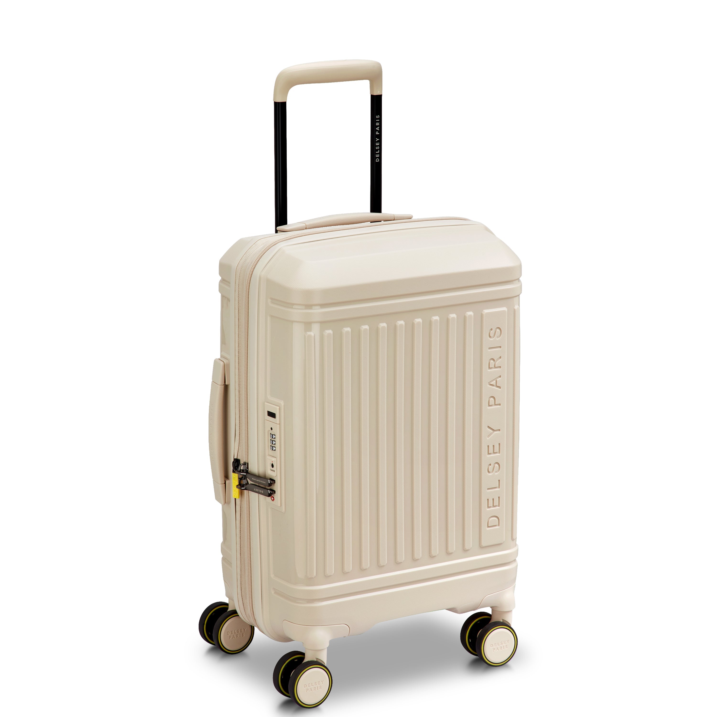 delsey-lutece-kabinenkoffer-55-cm-beige-erweiterbar image 2