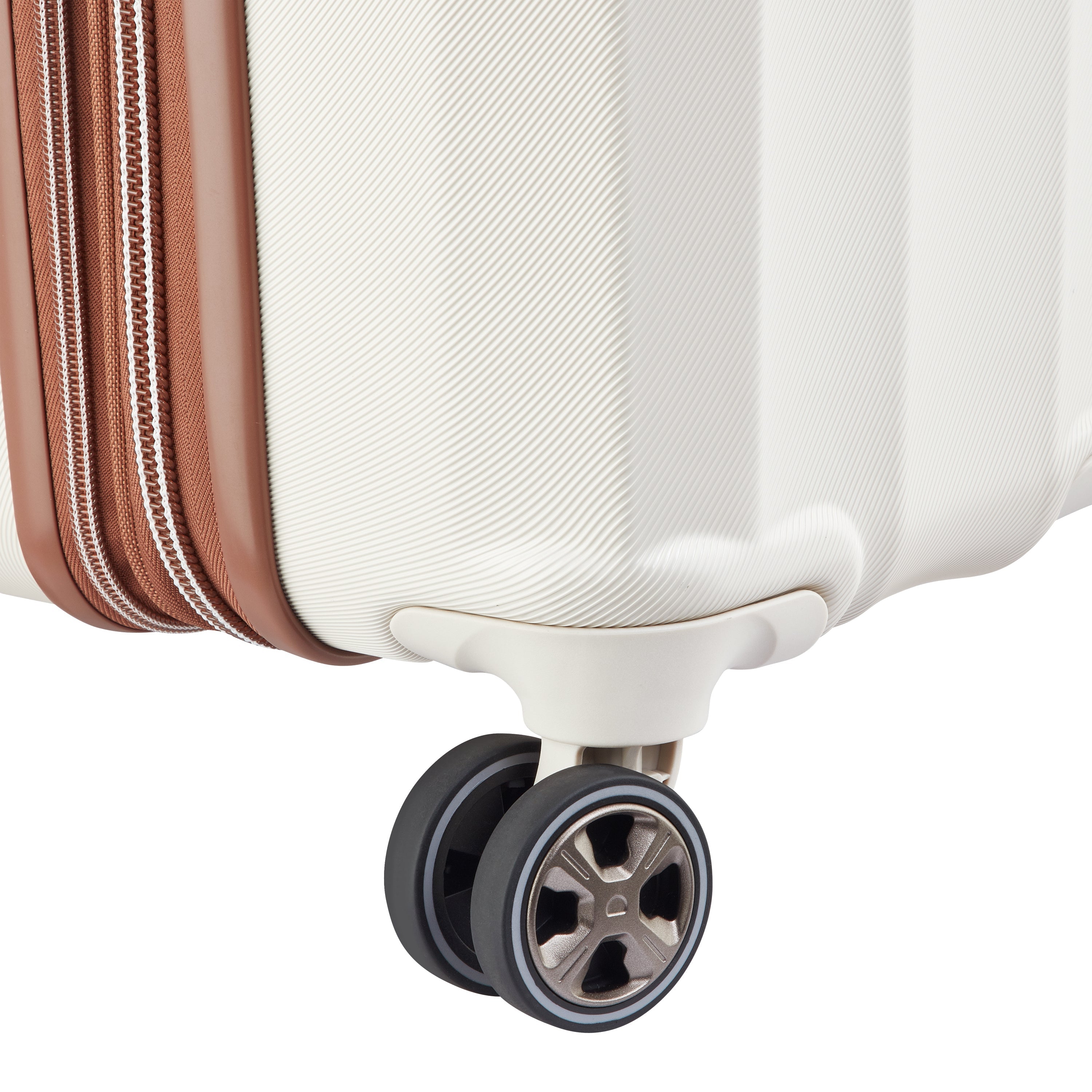 delsey-carrousel-2-hartschalenkoffer-66-cm-off-white-erweiterbar image 8