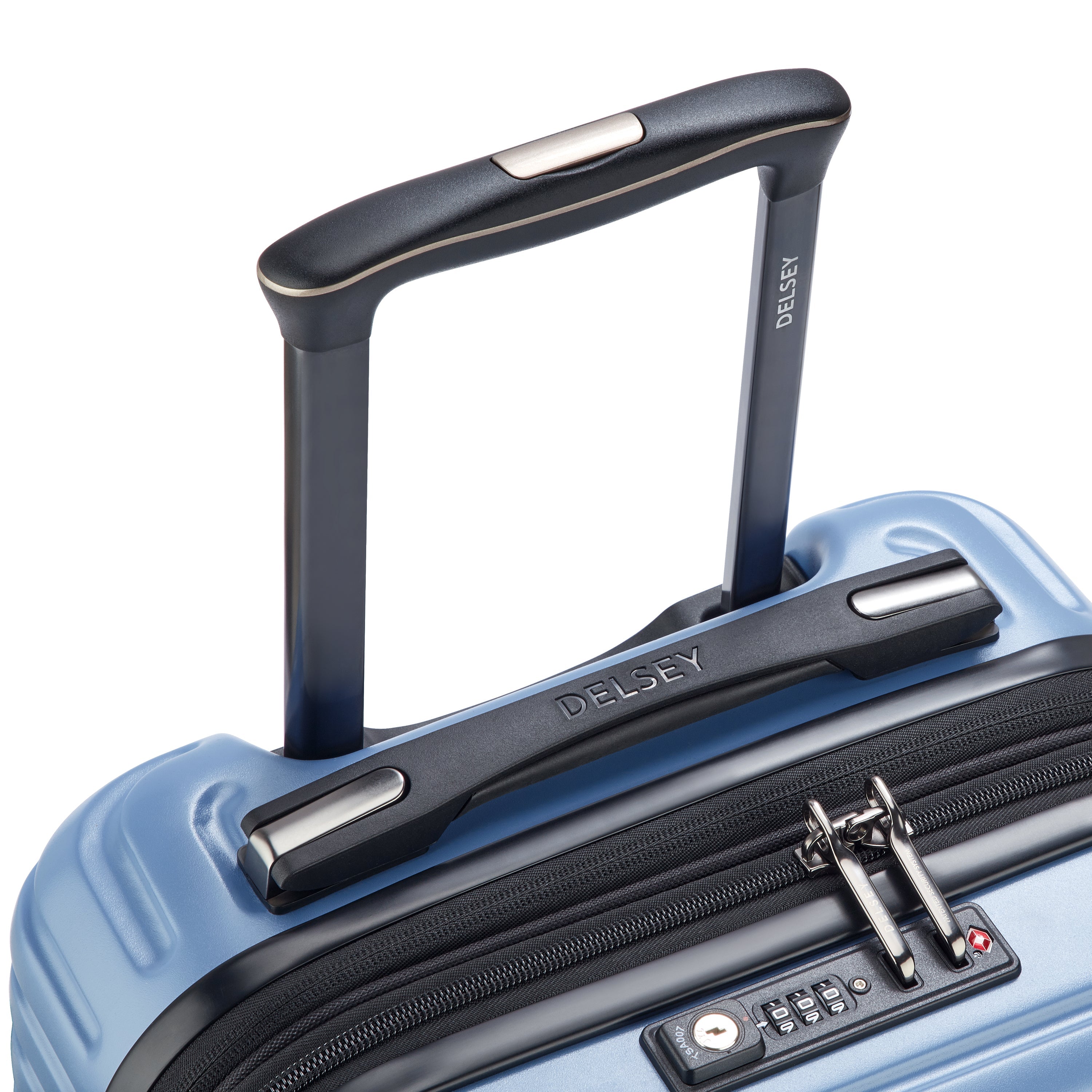 delsey-caumartin-plus-kabinenkoffer-55-cm-erweiterbar-zinkblau image 7