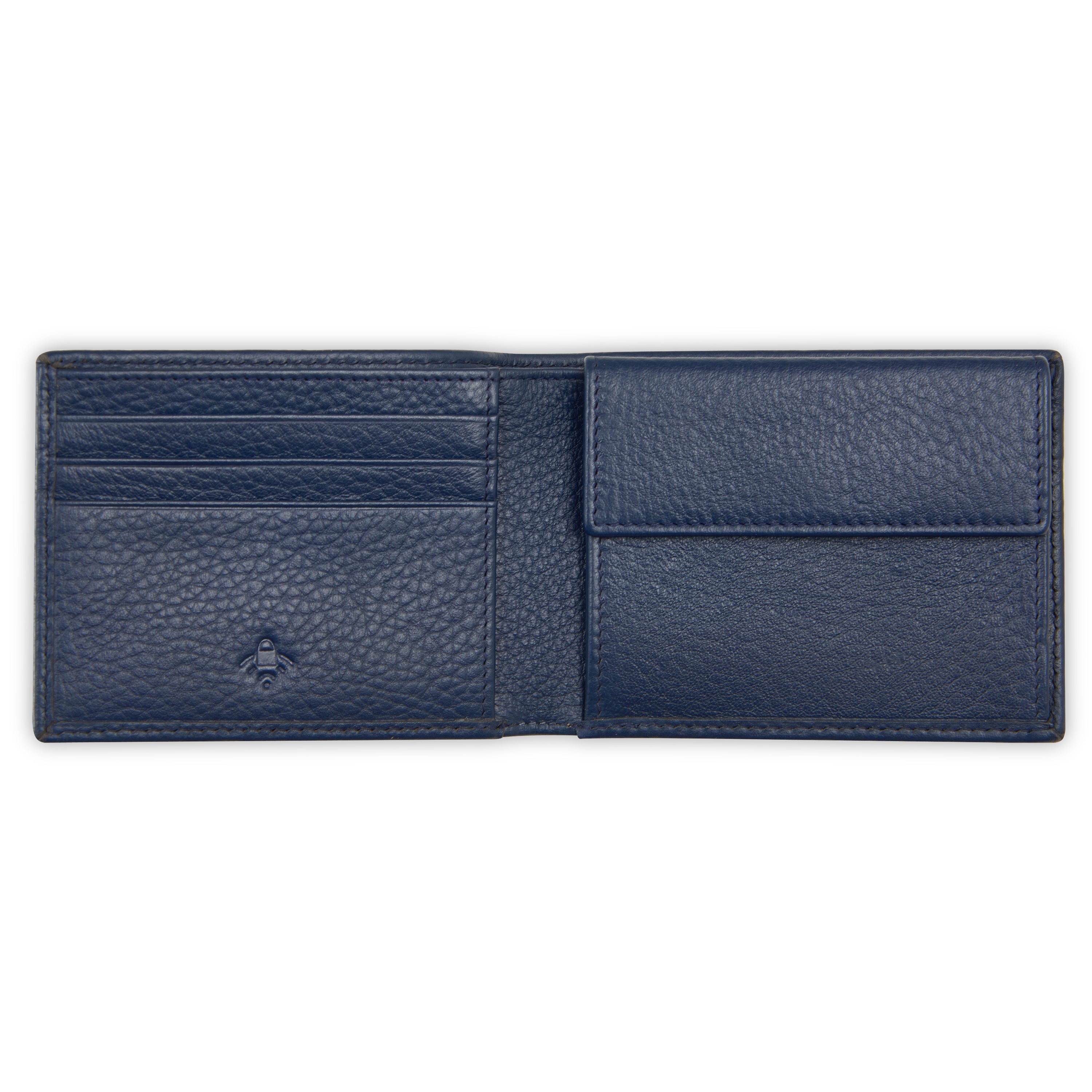delsey-le-cuir-lisse-geldb-rse-navy-leder-premium image 7