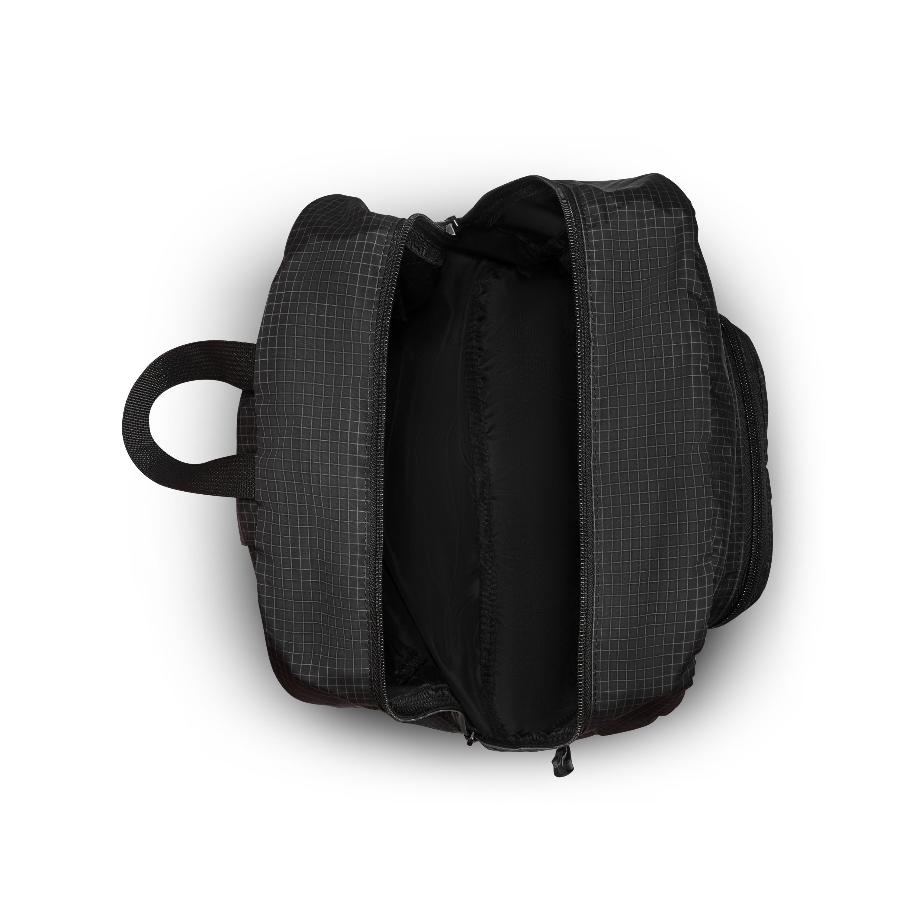 delsey-le-cuir-lisse-foldable-backpack-17l-rucksack-schwarz image 3
