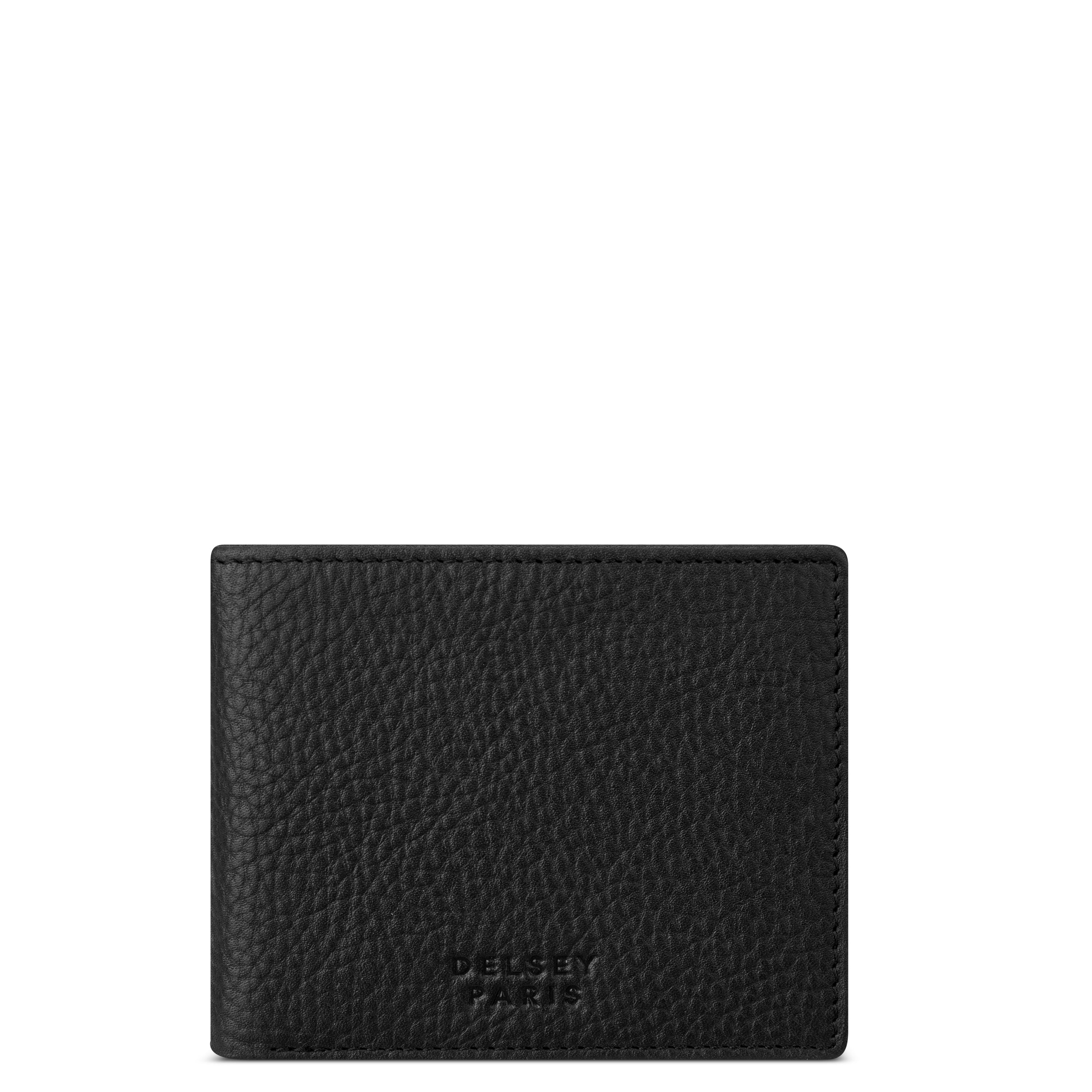 delsey-le-cuir-lisse-kartenetui-schwarz-leder-3 image 5