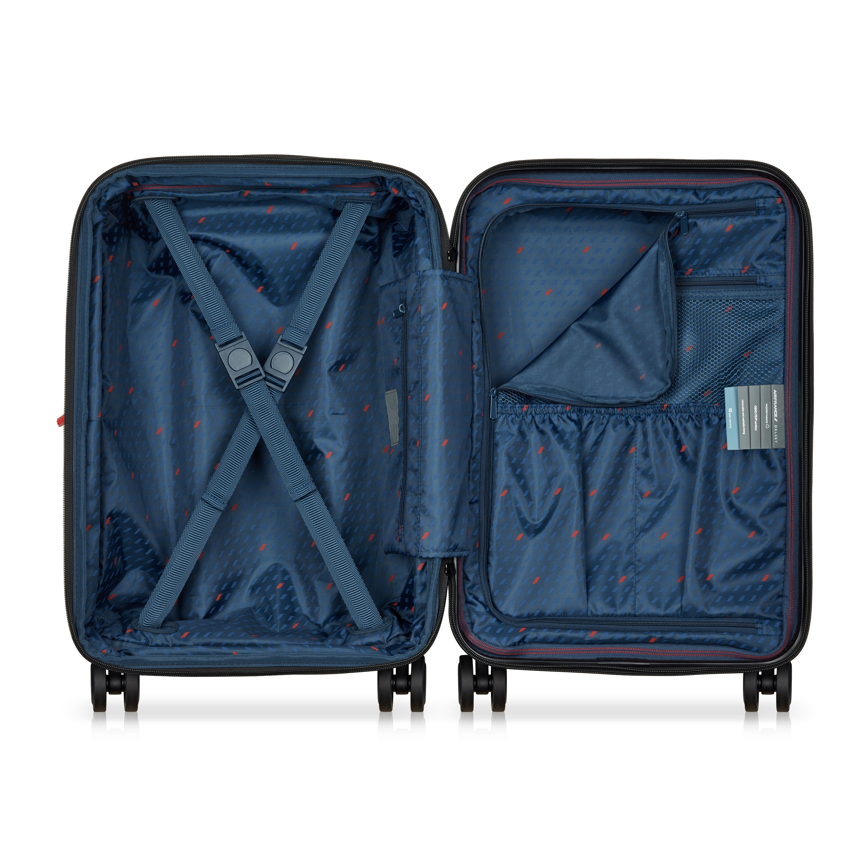 delsey-elegance-kabinenkoffer-55-cm-deep-sea-navy-erweiterbar image 6