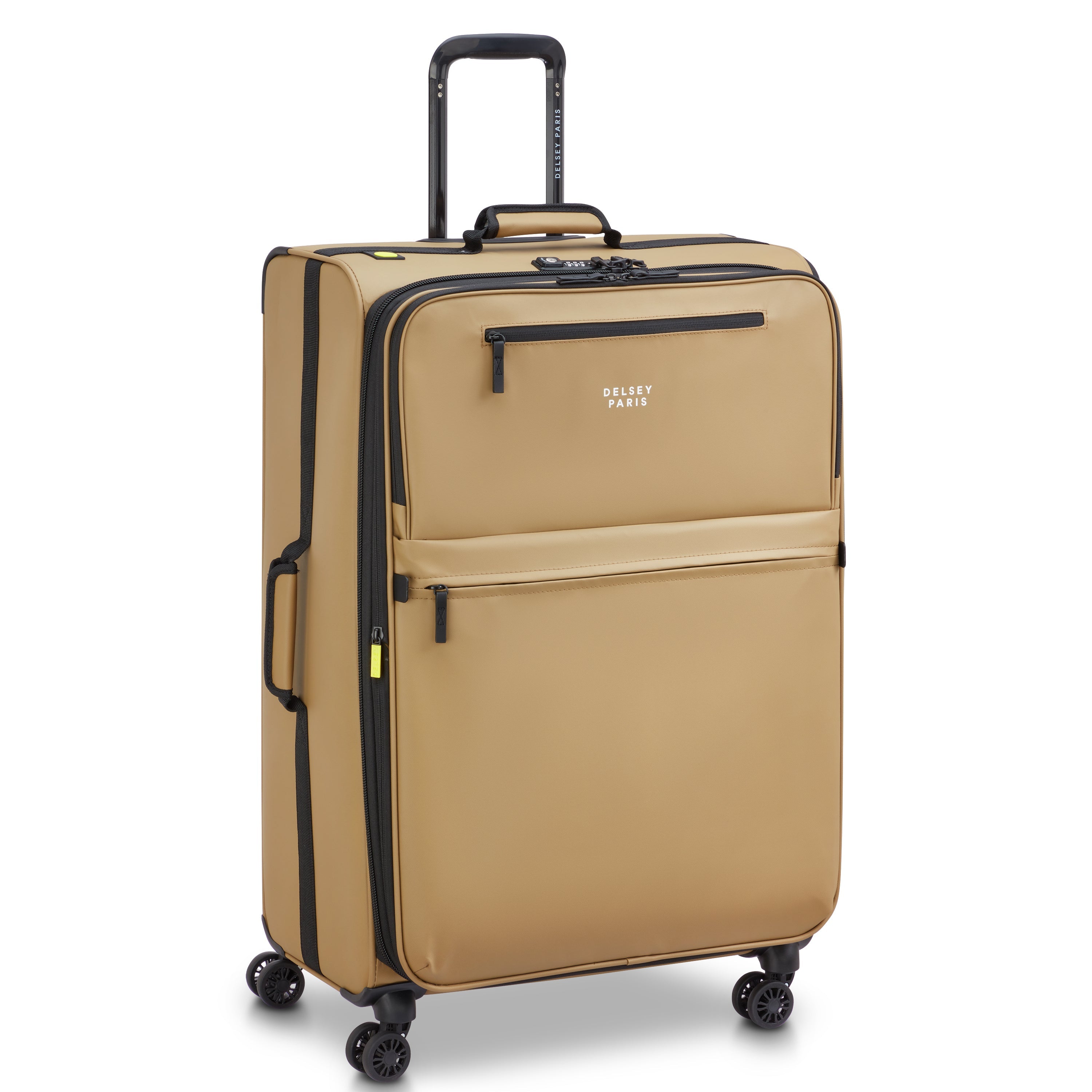delsey-maubert-2-0-koffer-76-cm-beige-erweiterbar-stoff image 2