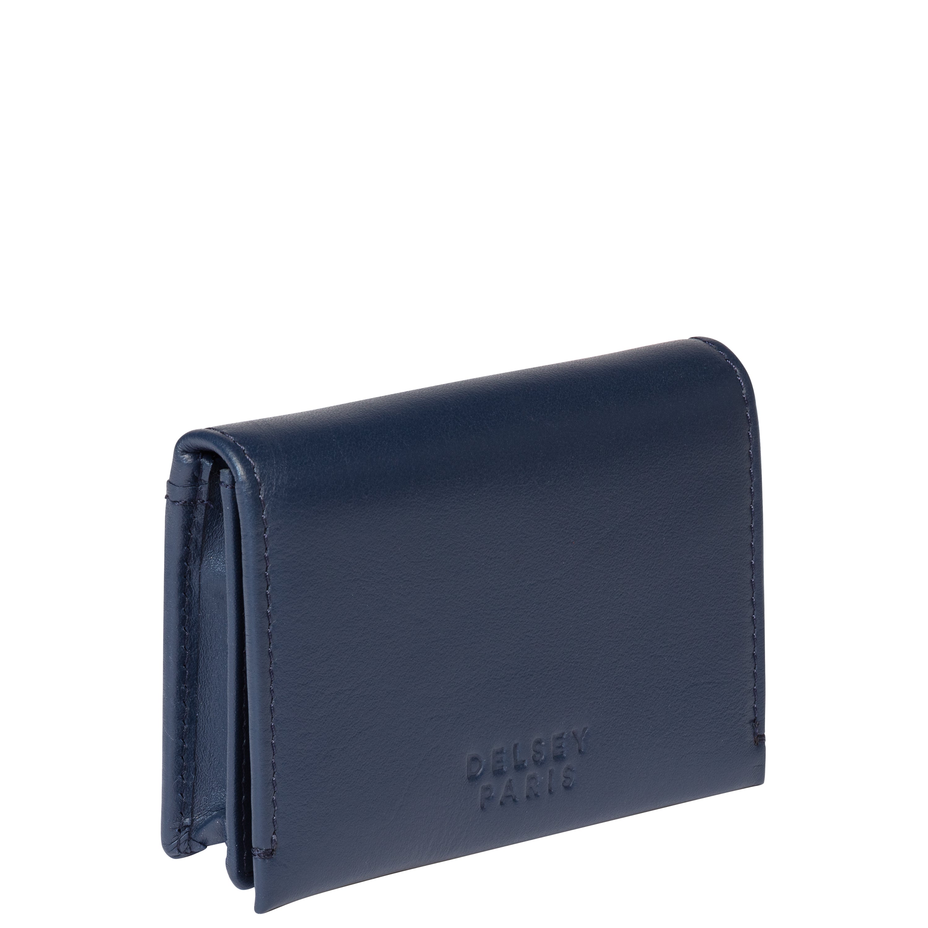 delsey-le-cuir-lisse-geldb-rse-navy-leder image 2