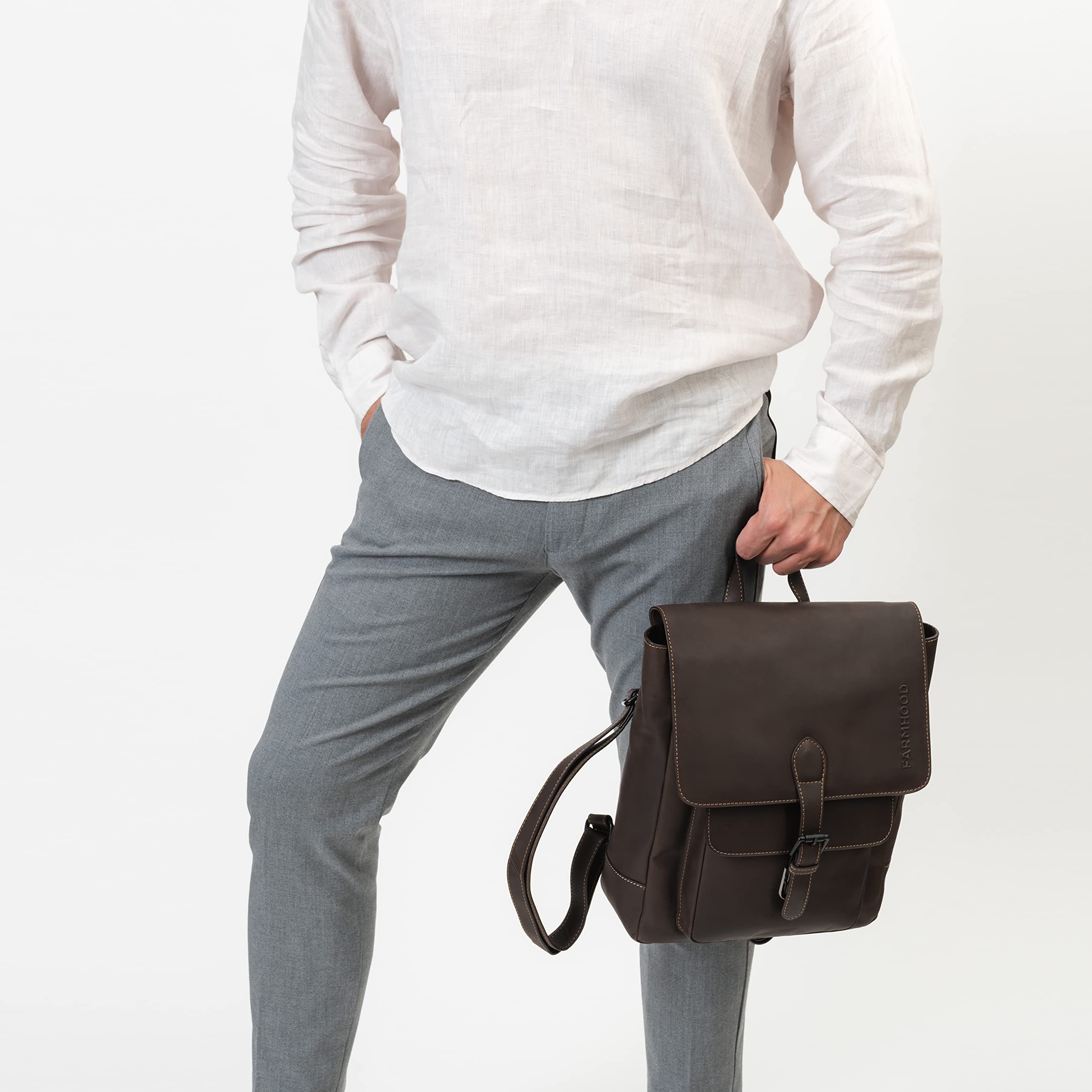 farmhood-nashville-city-rucksack-leder-daypack-35-cm image 3