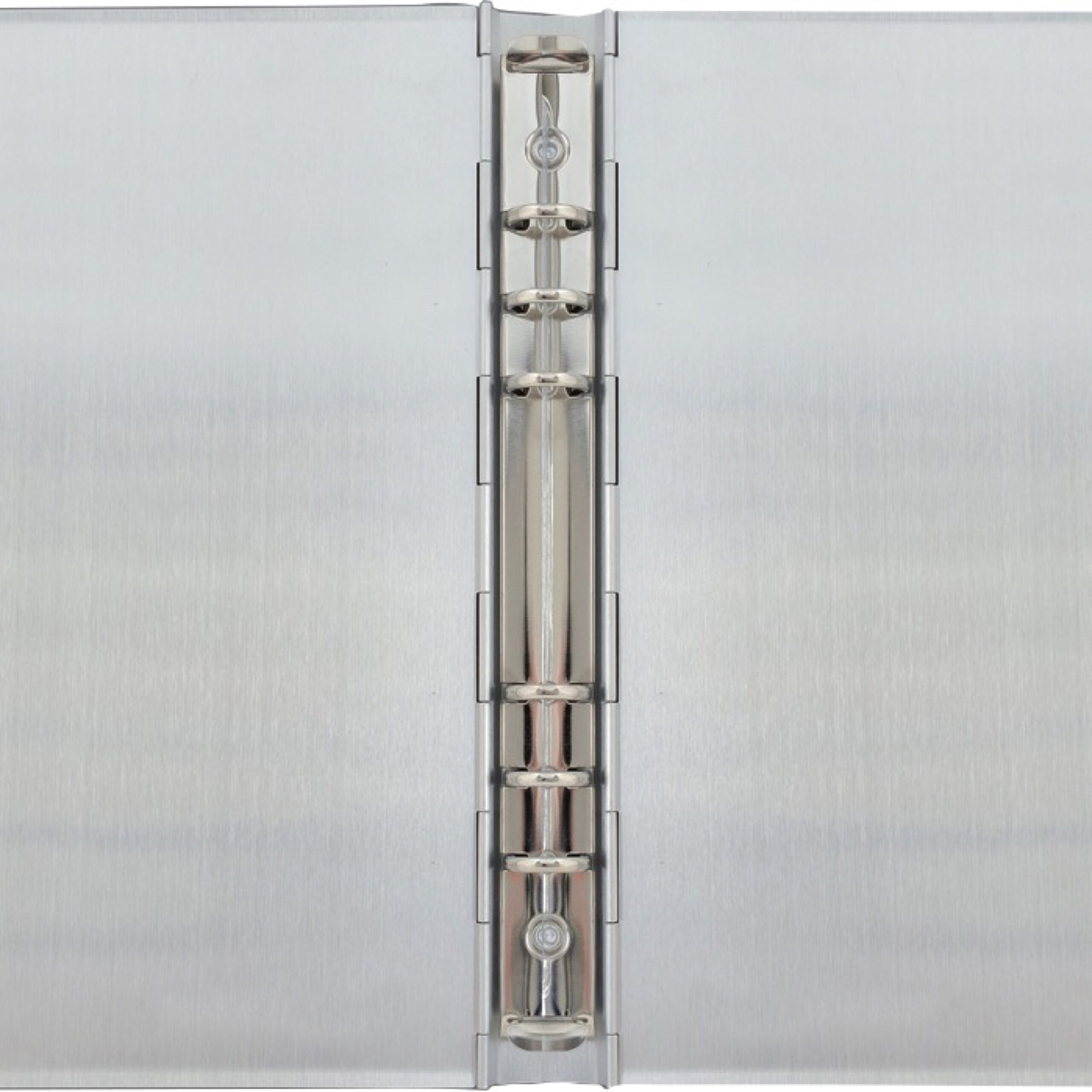alumaxx-alassio-notizbuch-silber-aluminium-14-ringe image 1