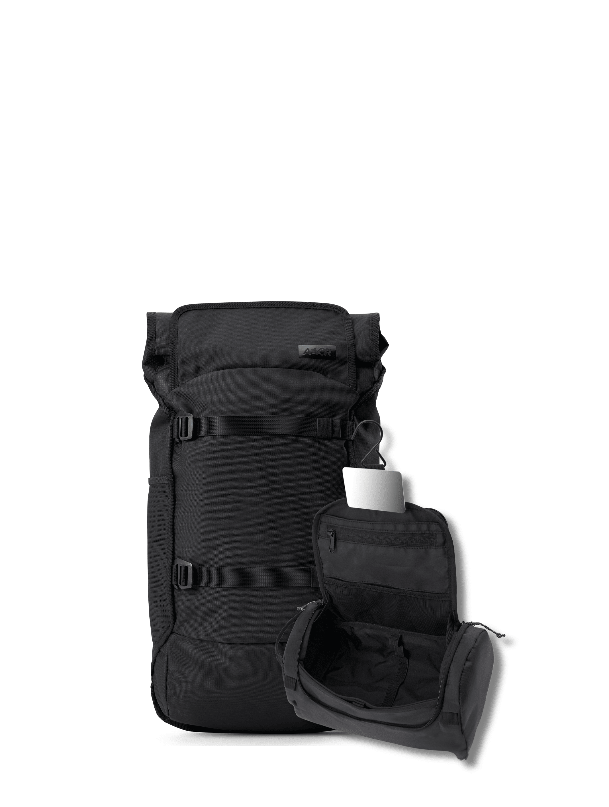 aevor-trip-pack-black-eclipse-rucksack-wash-pack-set image 1