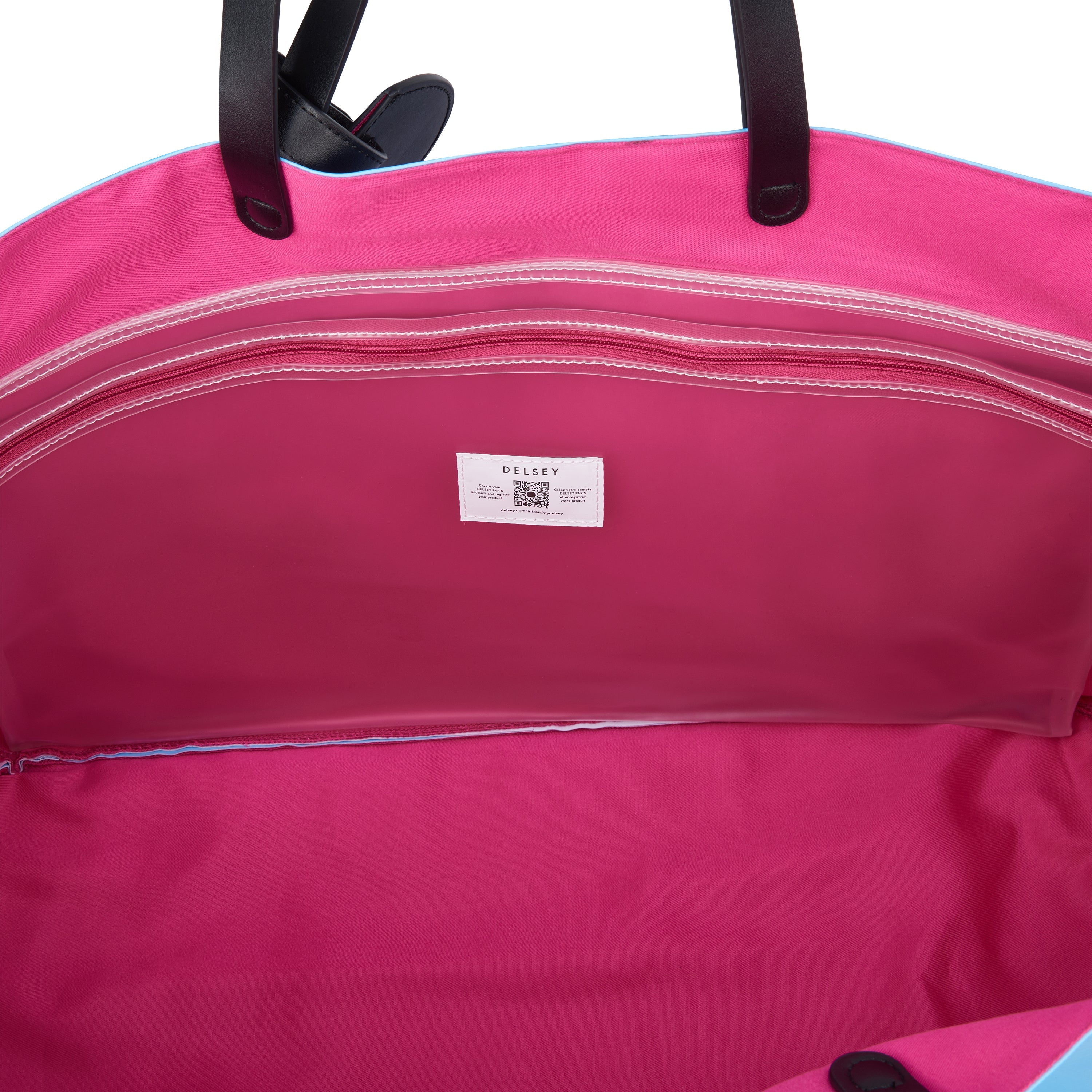 delsey-elegance-croisiere-tote-60-5-cm-hellblau-shopper image 5
