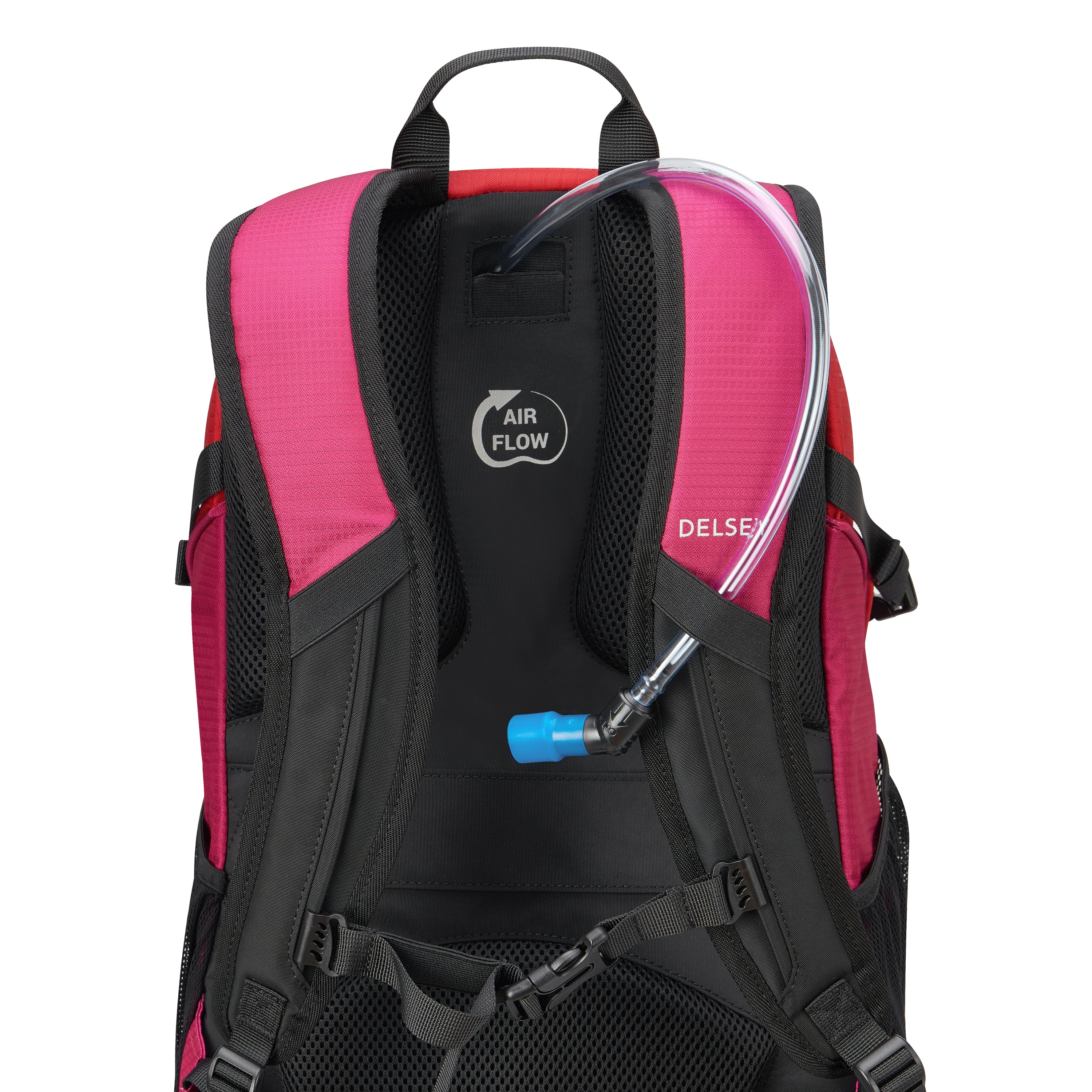 delsey-nomade-rucksack-29l-peony-rosa-laptop image 7