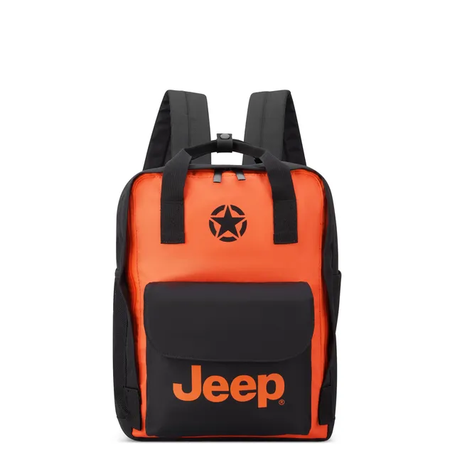 delsey-js014d-tote-backpack-17l-rucksack-orange image 1