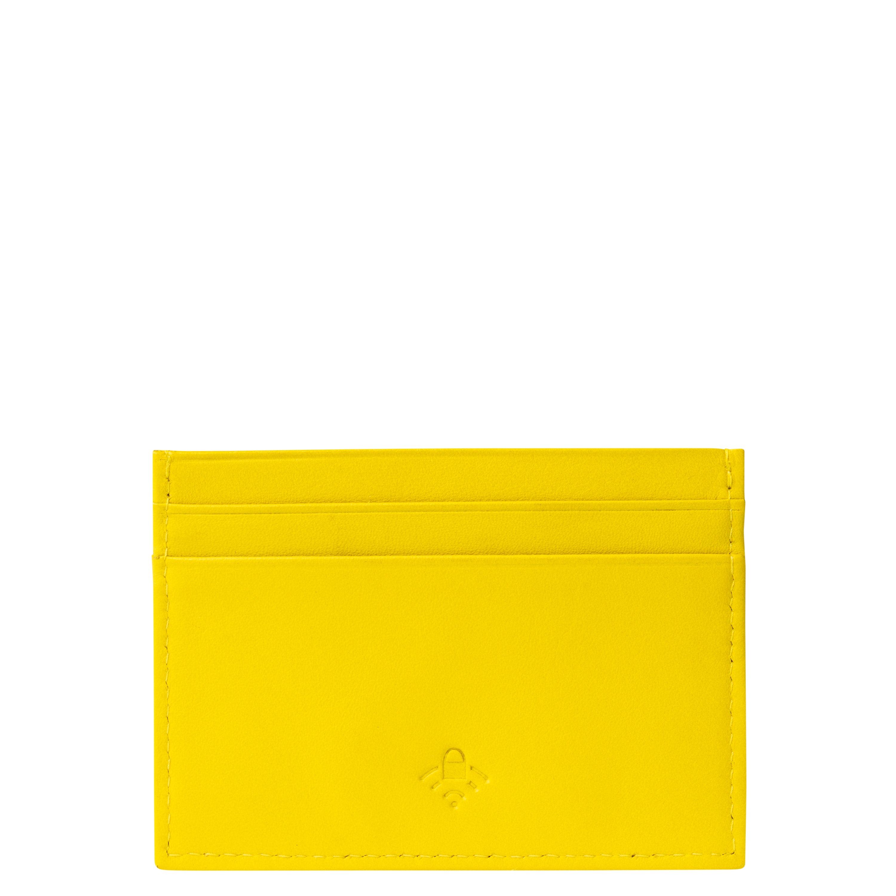delsey-le-cuir-lisse-kartenetui-gelb-leder image 6