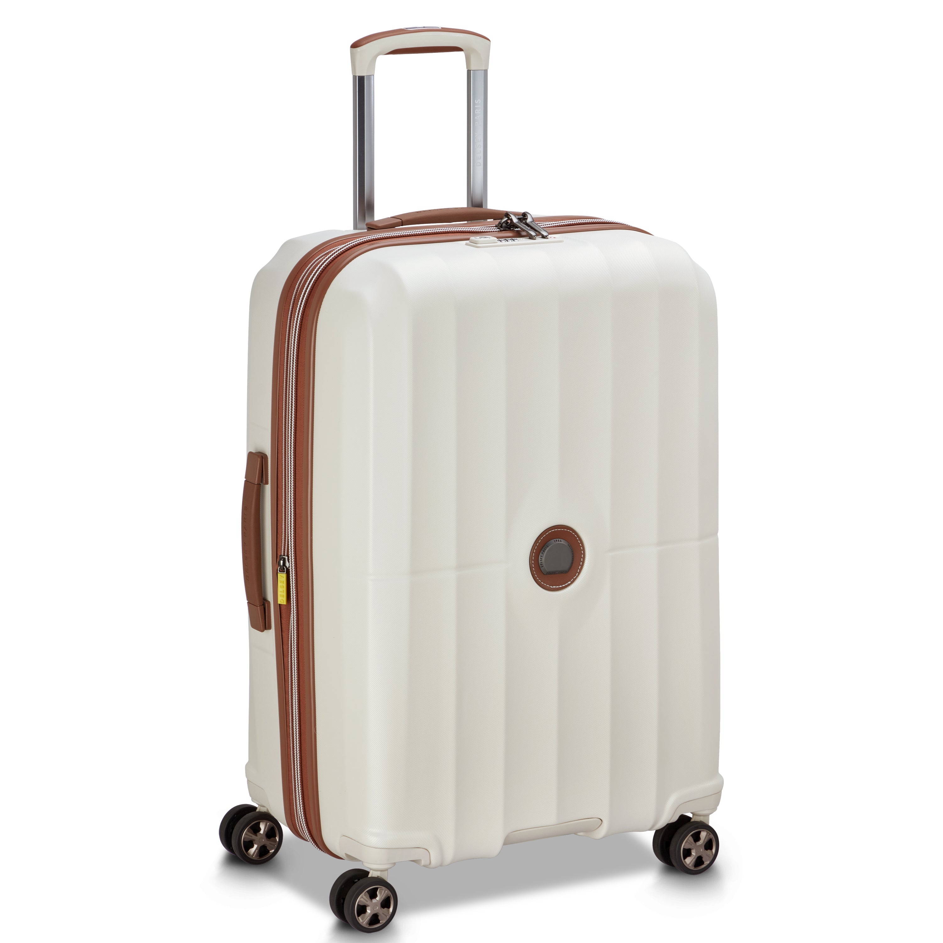 delsey-carrousel-2-koffer-m-67-5-cm-off-white-erweiterbar image 2