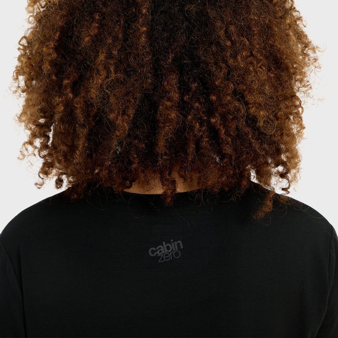 cabin-zero-t-shirt-ultralight-travel-absolute-black-m image 8