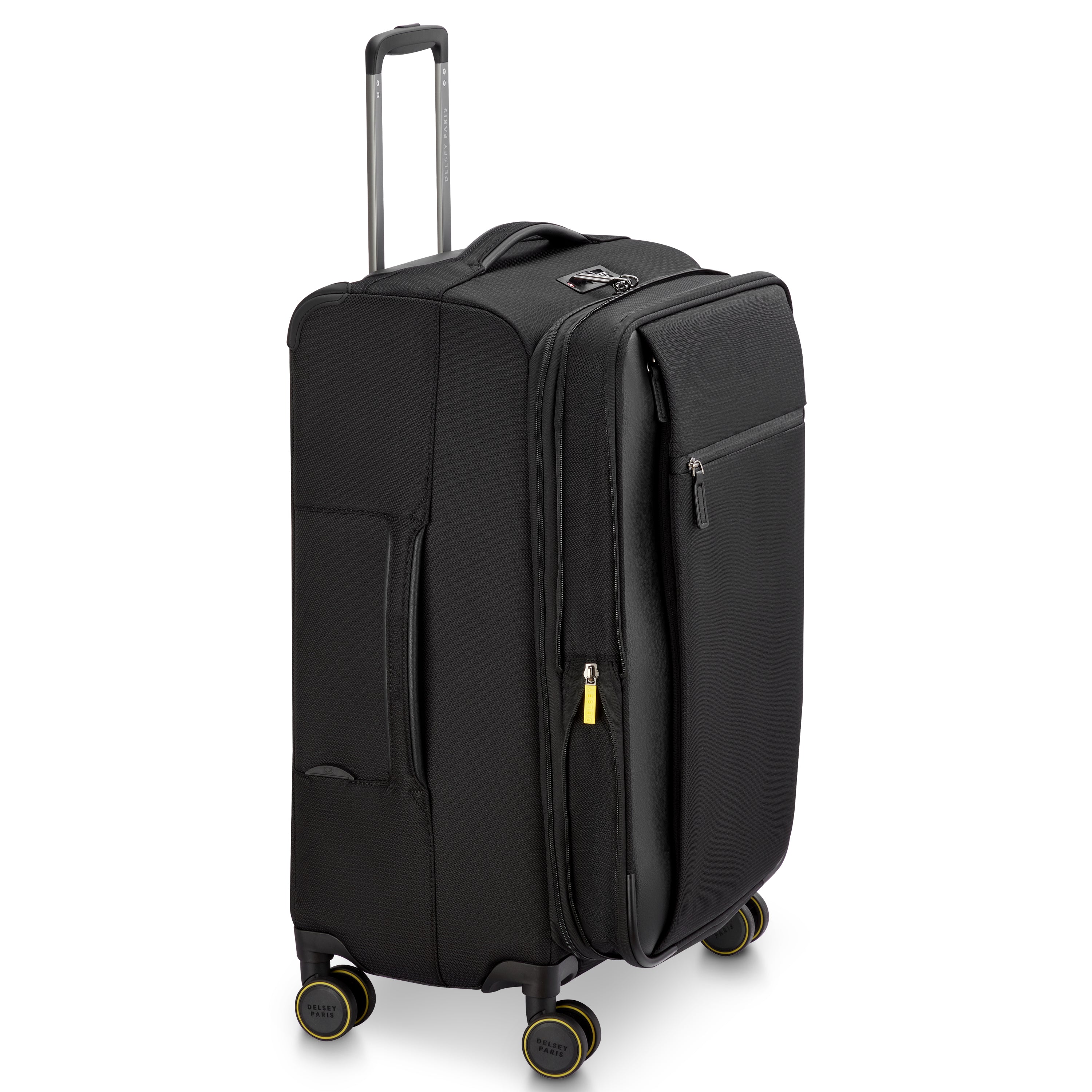 delsey-montmartre-3-koffer-66-cm-schwarz-erweiterbar-weich image 7