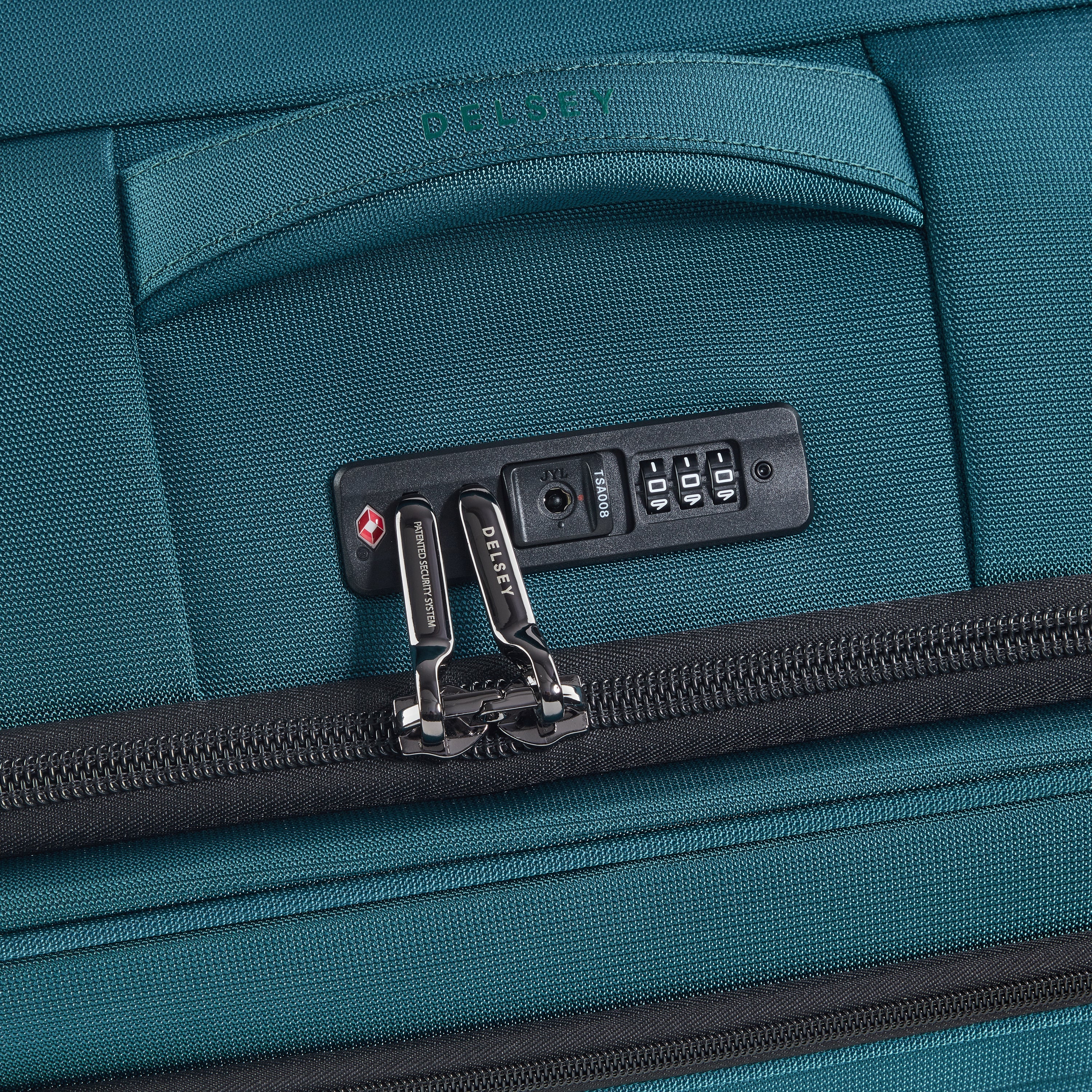 delsey-shadow-dlx-koffer-70-cm-teal-blue-weich image 5