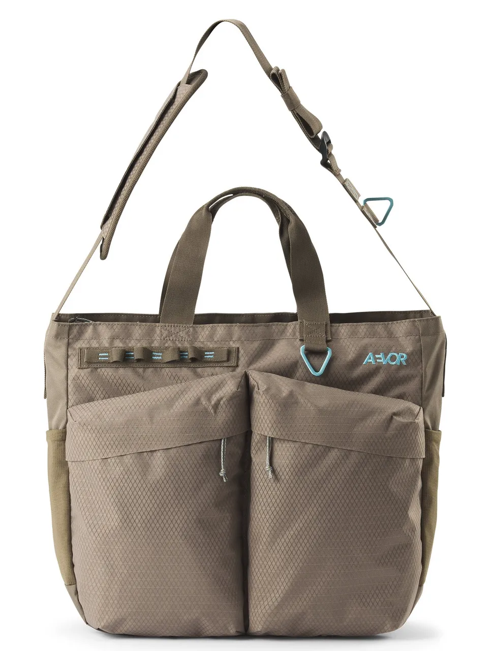 aevor-utility-tote-shopper-22l-coffee-brown-mit-laptopfach image 1