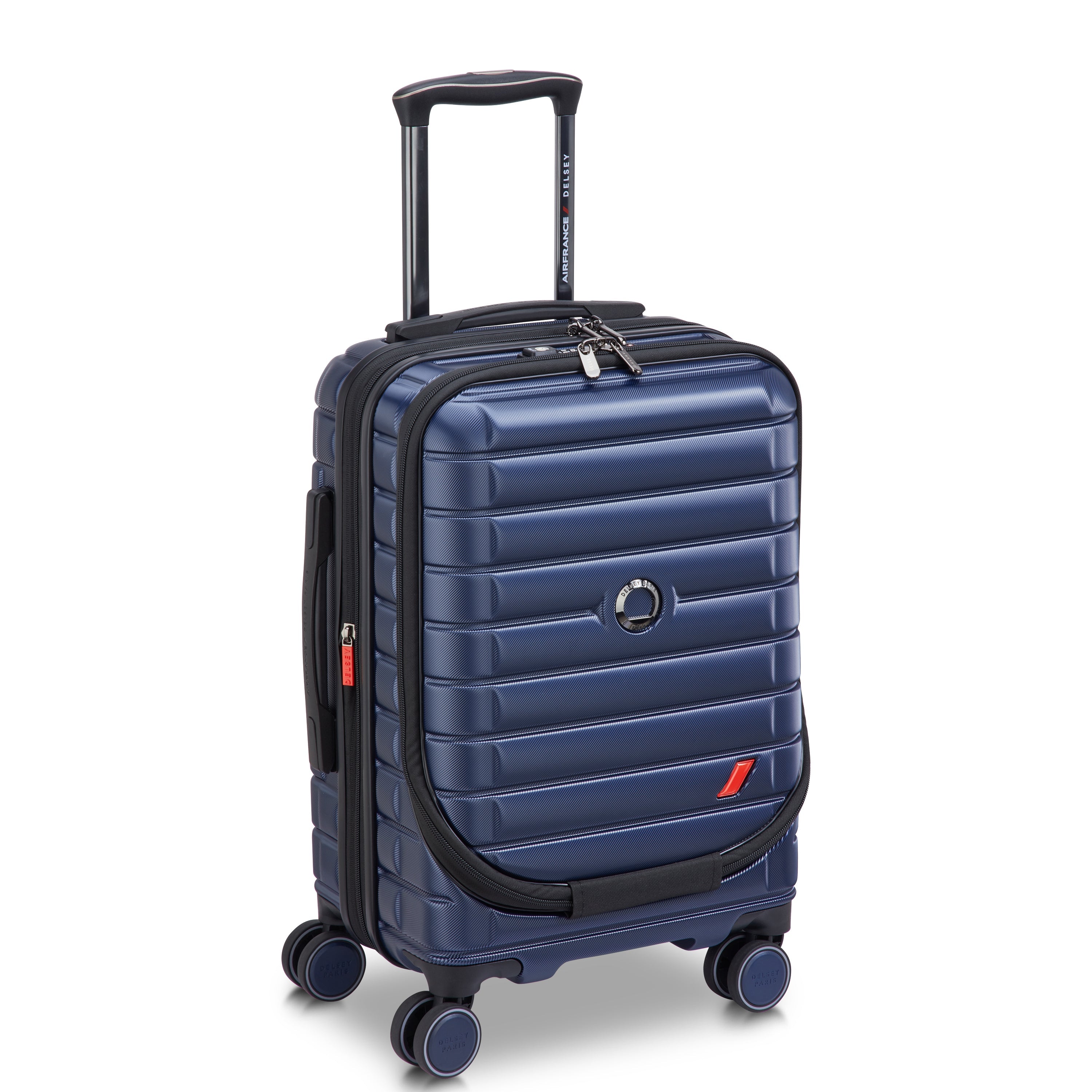 delsey-paris-elegance-kabinenkoffer-55-cm-blau-erweiterbar image 2