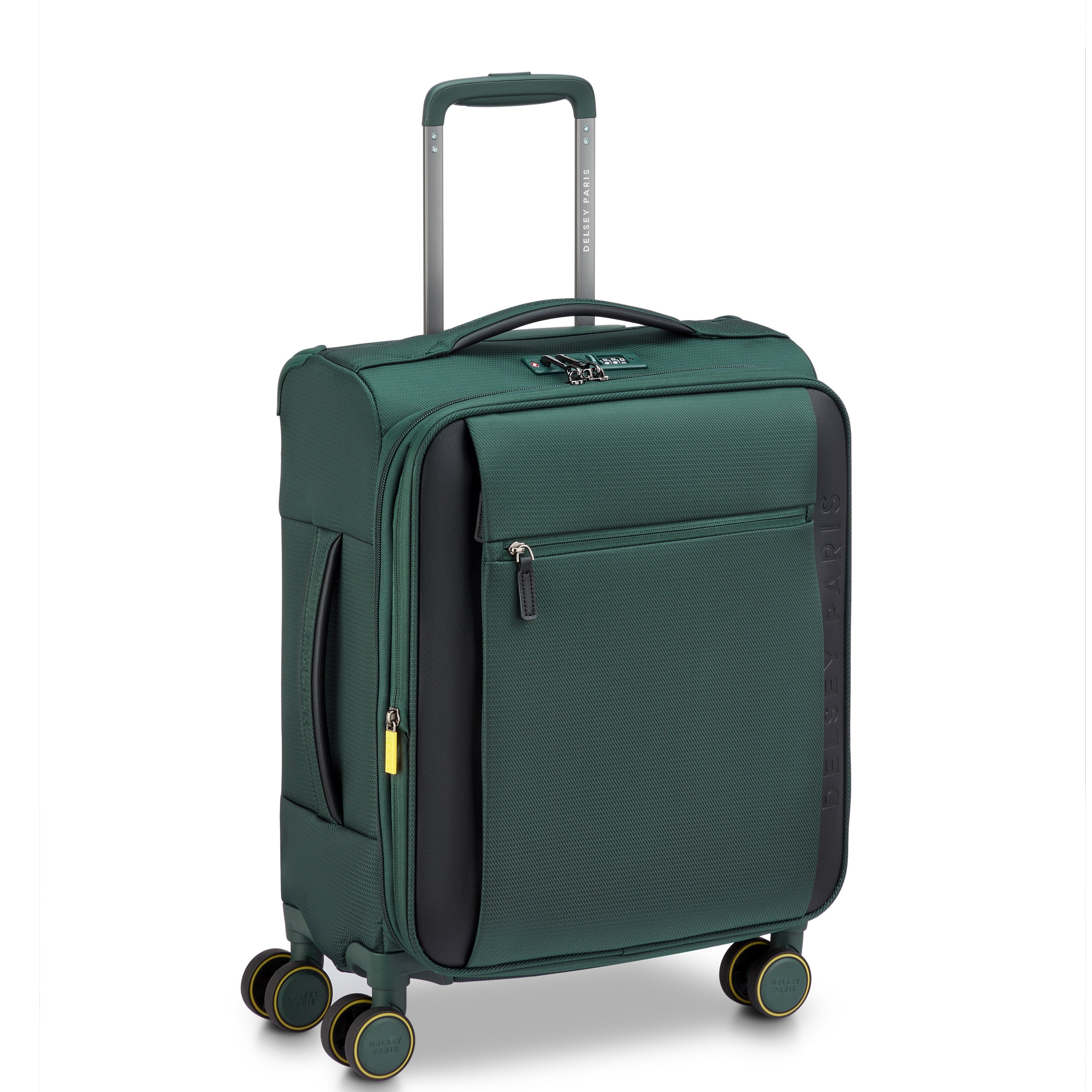 delsey-montmartre-3-kabinenkoffer-55-cm-erweiterbar-gr-n image 2