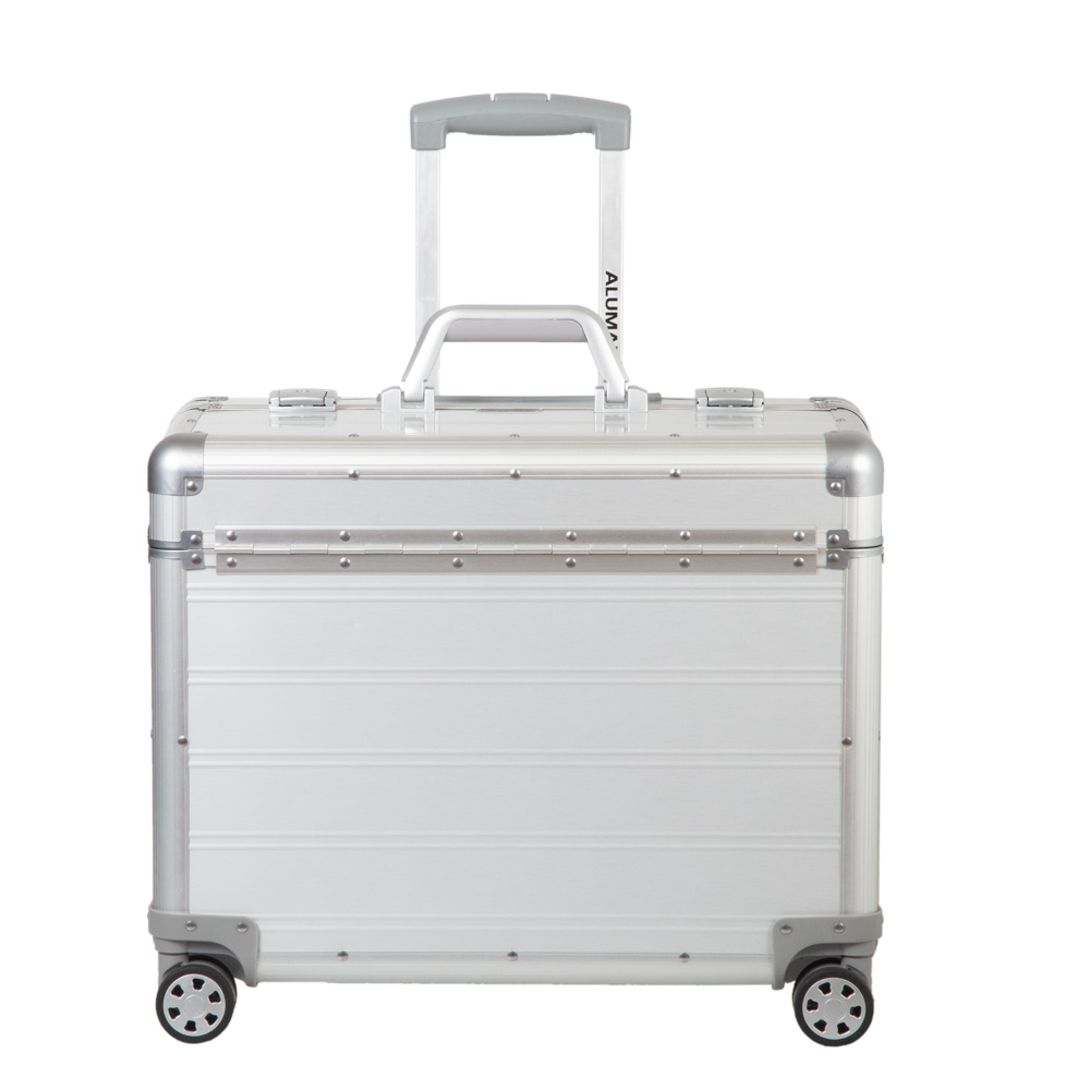alumaxx-pandora-45168-pilotenkoffer-silber-aluminium-14-zoll image 1